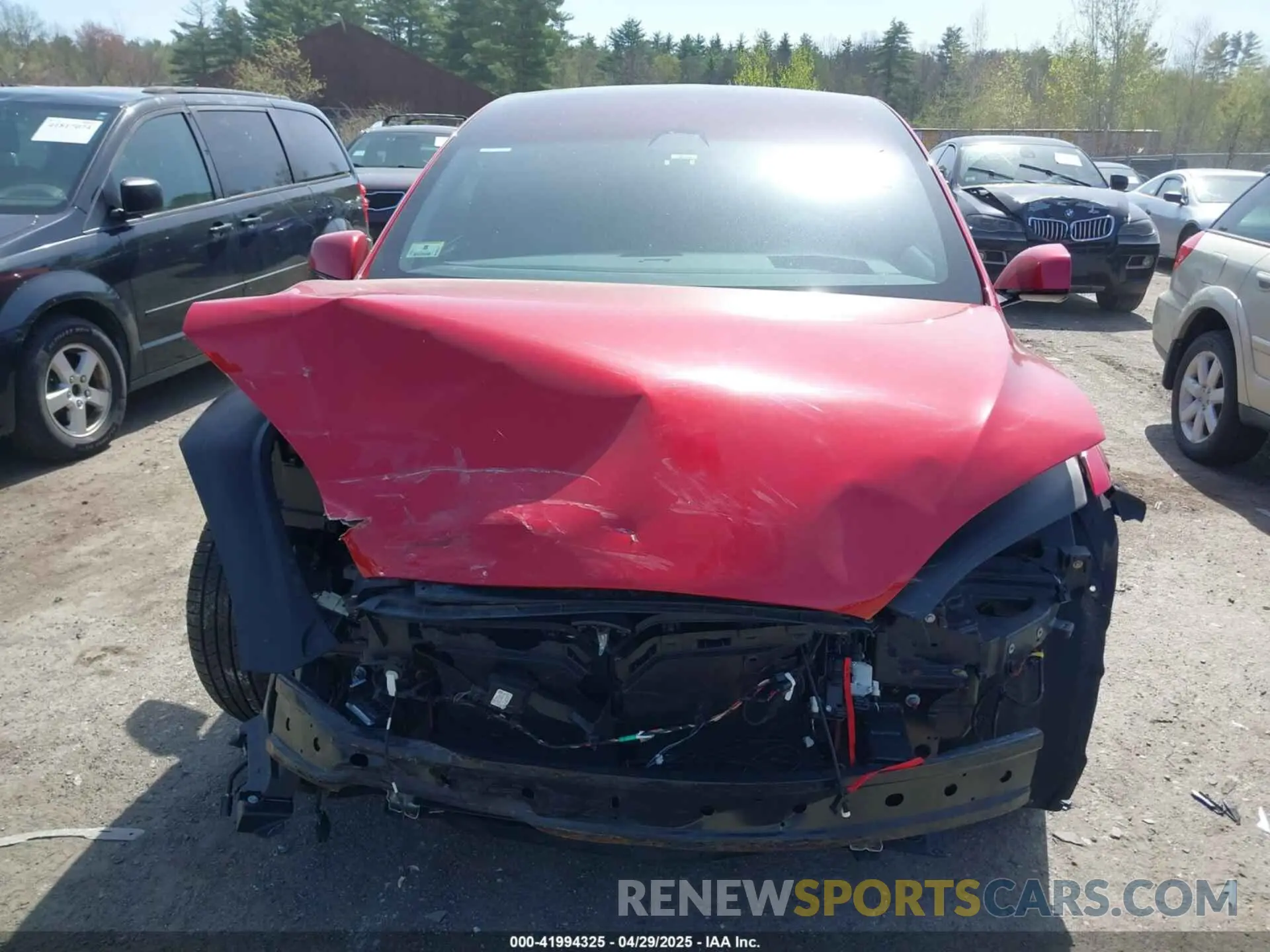 13 Photograph of a damaged car 5YJXCDE41LF243959 TESLA MODEL X 2020