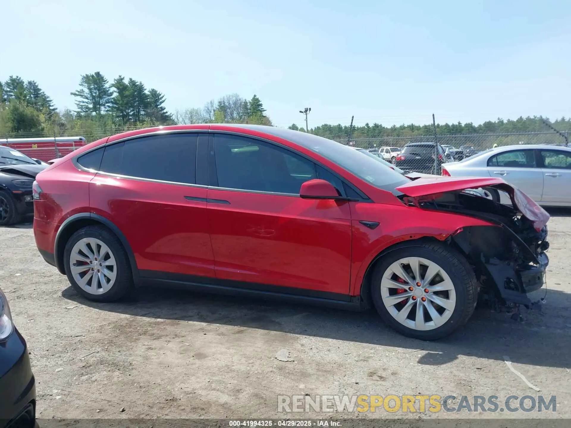 14 Photograph of a damaged car 5YJXCDE41LF243959 TESLA MODEL X 2020