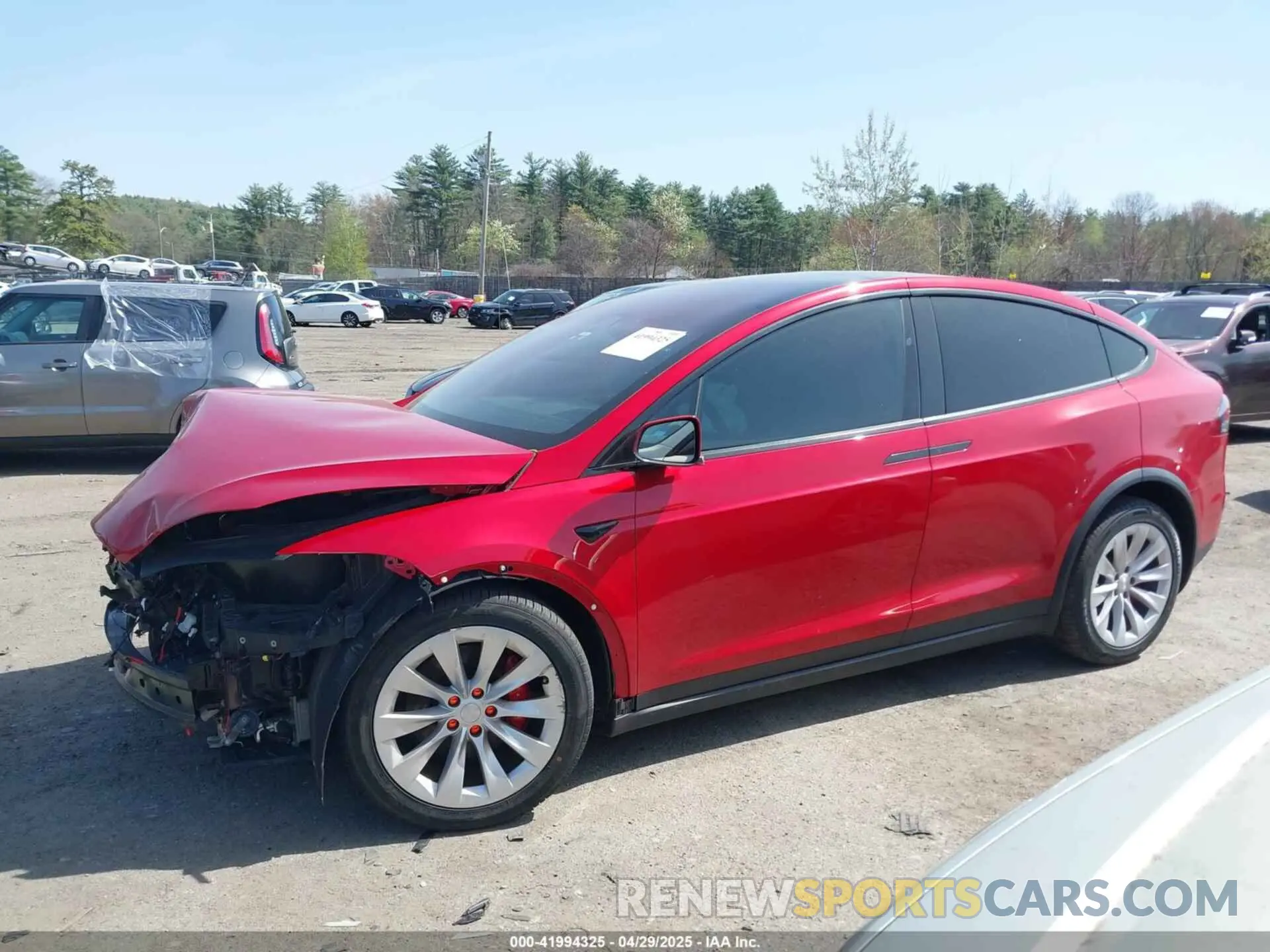 15 Photograph of a damaged car 5YJXCDE41LF243959 TESLA MODEL X 2020