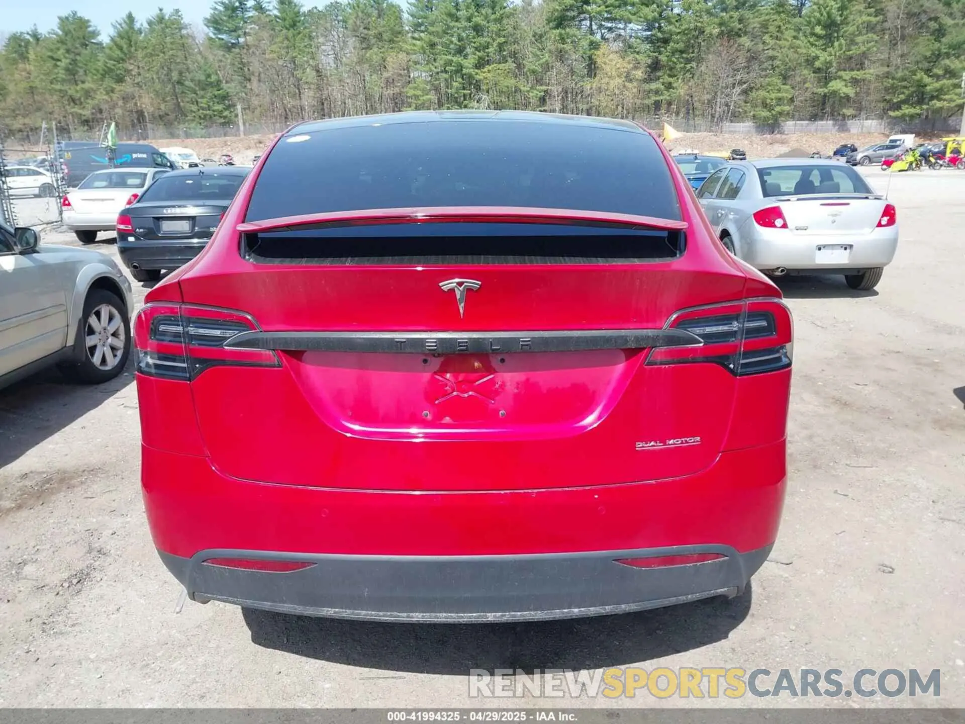 17 Photograph of a damaged car 5YJXCDE41LF243959 TESLA MODEL X 2020