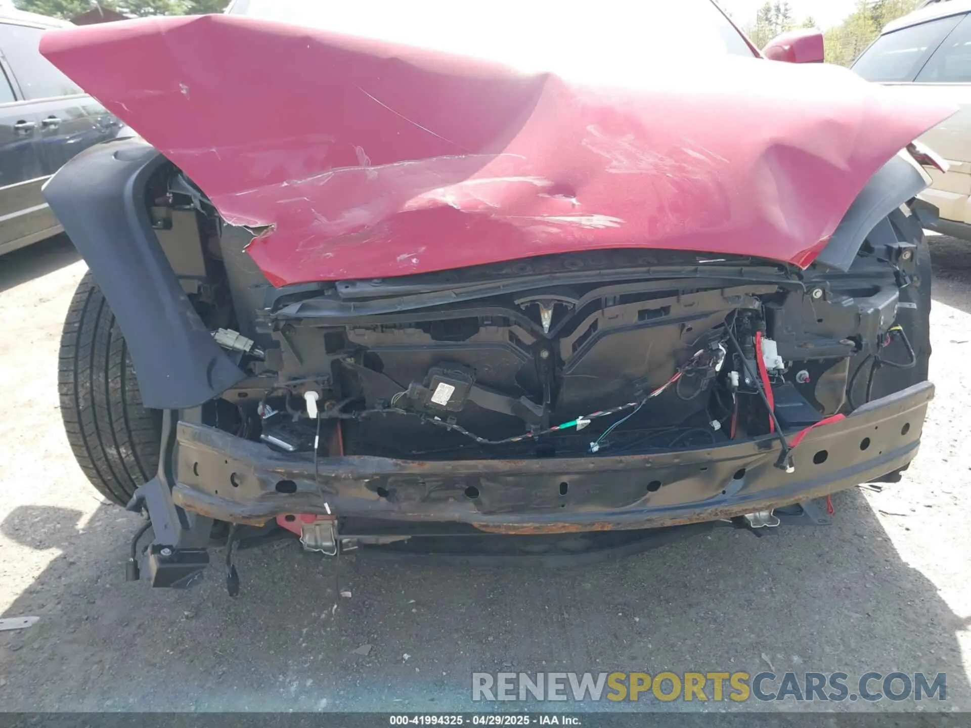 21 Photograph of a damaged car 5YJXCDE41LF243959 TESLA MODEL X 2020
