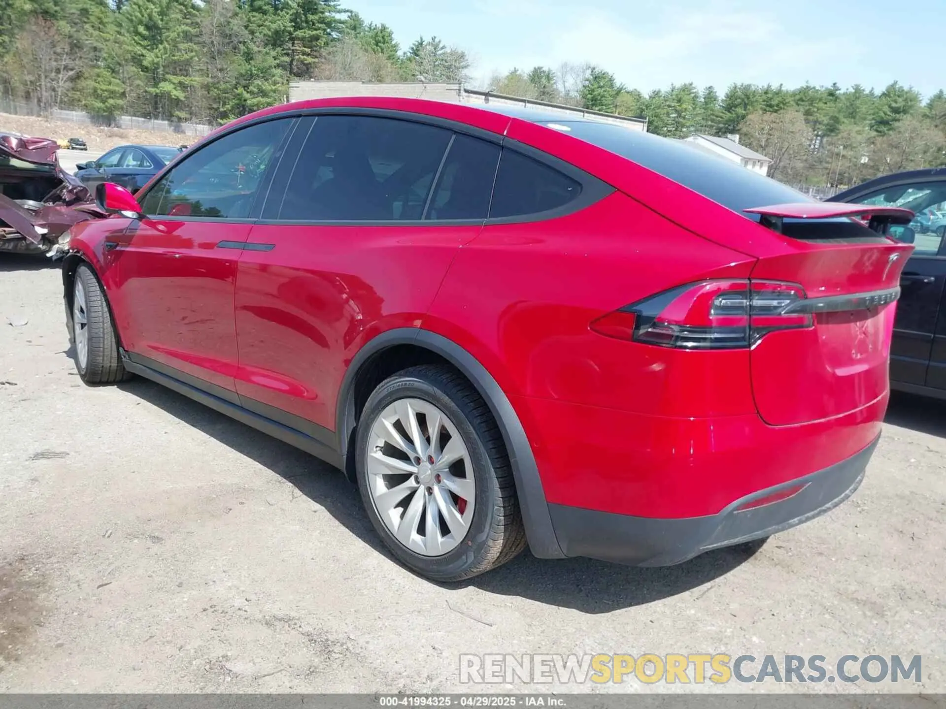 3 Photograph of a damaged car 5YJXCDE41LF243959 TESLA MODEL X 2020