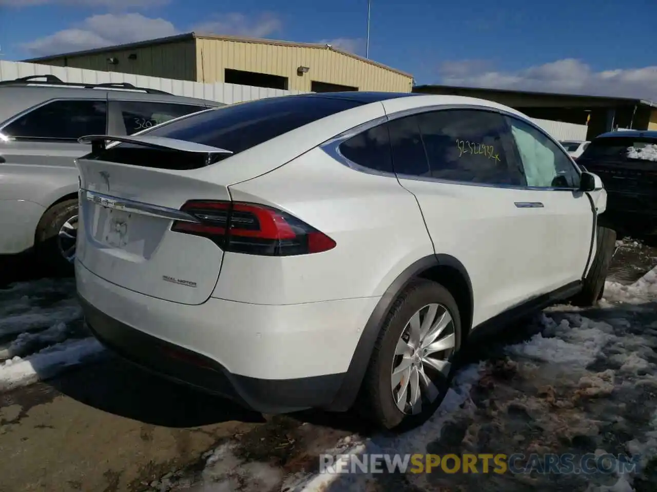 4 Photograph of a damaged car 5YJXCDE41LF262494 TESLA MODEL X 2020