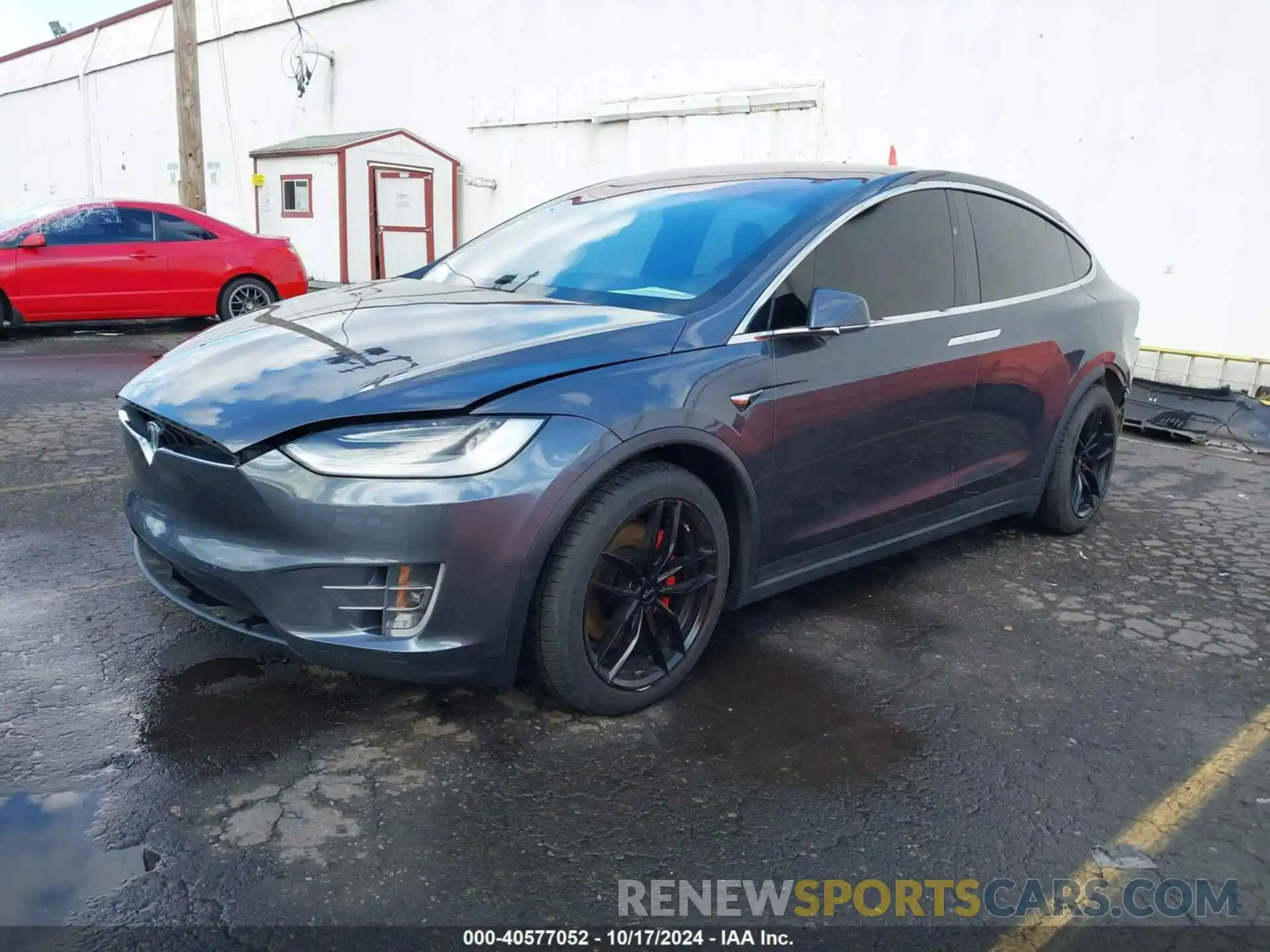 2 Photograph of a damaged car 5YJXCDE44LF261551 TESLA MODEL X 2020