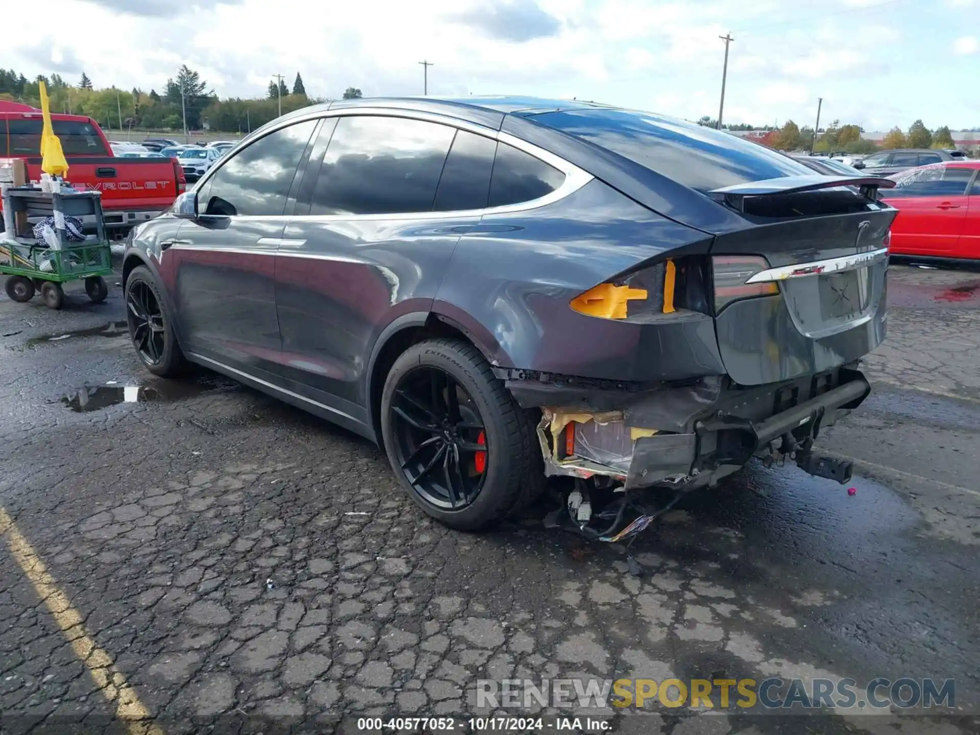 3 Photograph of a damaged car 5YJXCDE44LF261551 TESLA MODEL X 2020