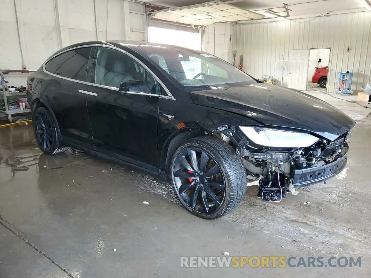 4 Photograph of a damaged car 5YJXCDE46LF231757 TESLA MODEL X 2020