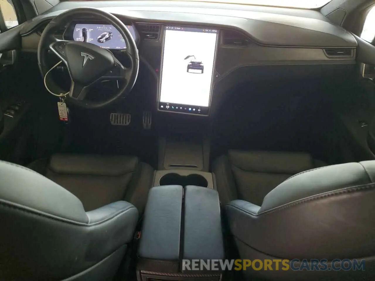 8 Photograph of a damaged car 5YJXCDE46LF231757 TESLA MODEL X 2020