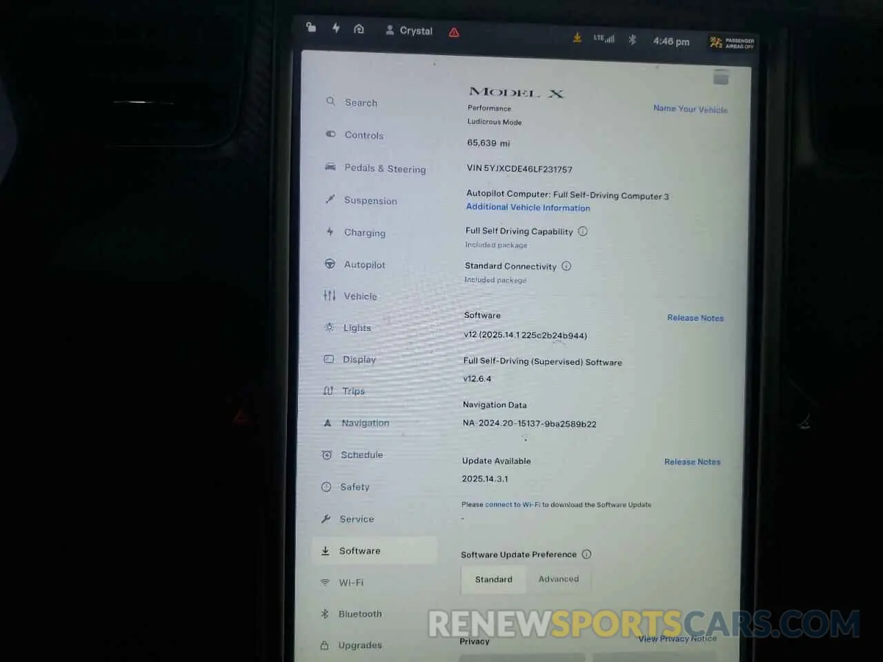 9 Photograph of a damaged car 5YJXCDE46LF231757 TESLA MODEL X 2020