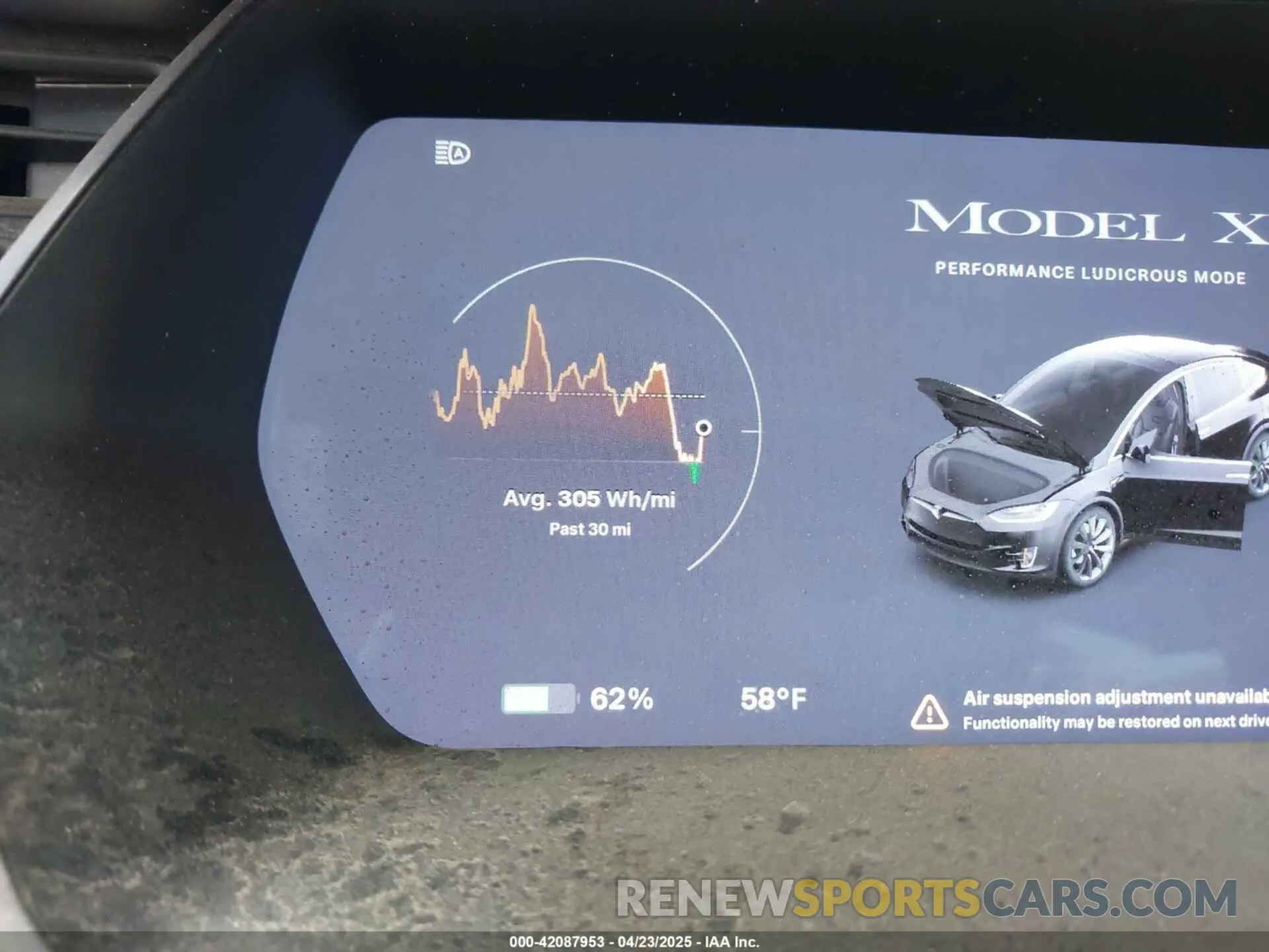 16 Photograph of a damaged car 5YJXCDE4XLF296255 TESLA MODEL X 2020