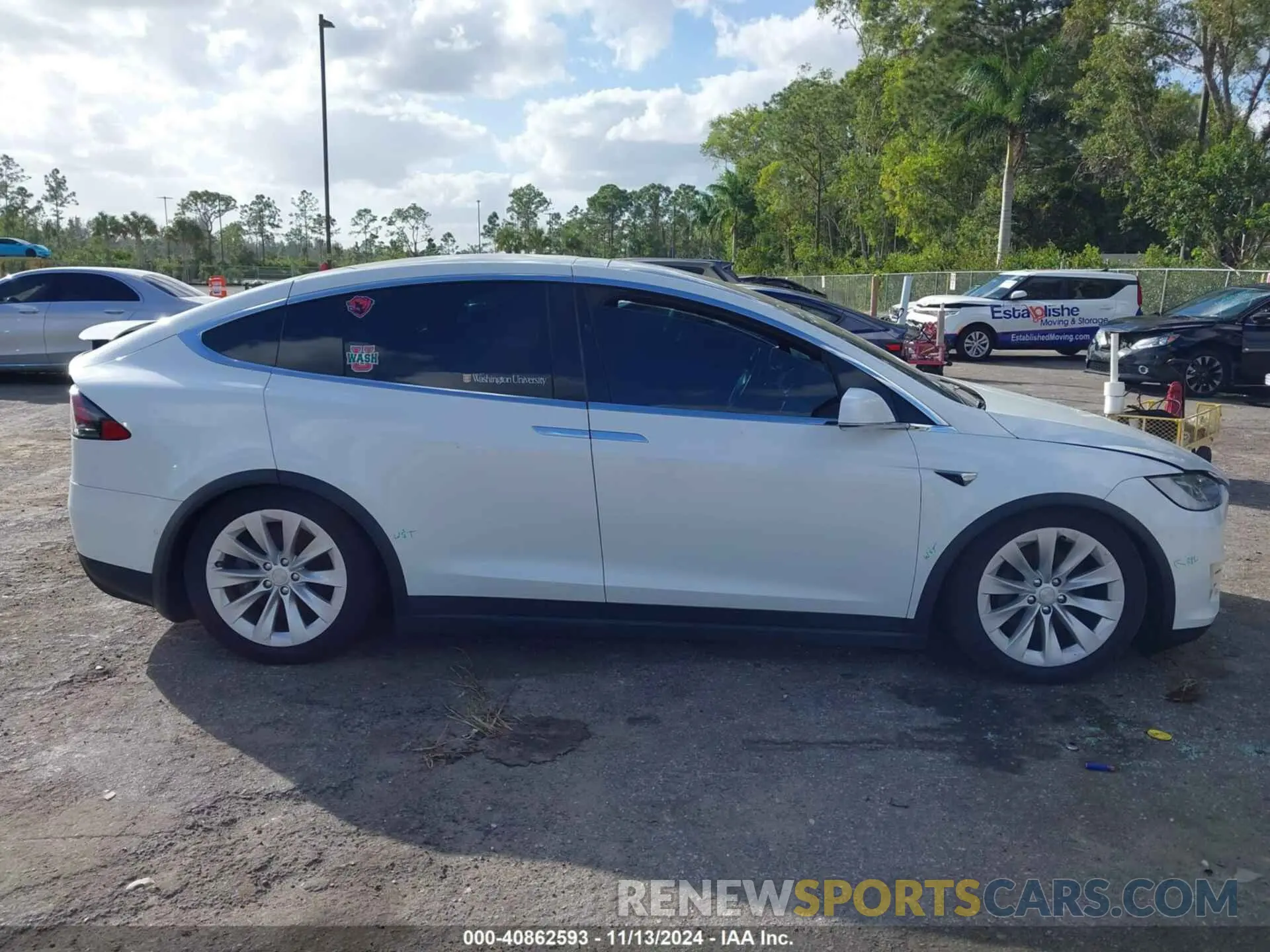 12 Photograph of a damaged car 5YJXCAE25MF323408 TESLA MODEL X 2021