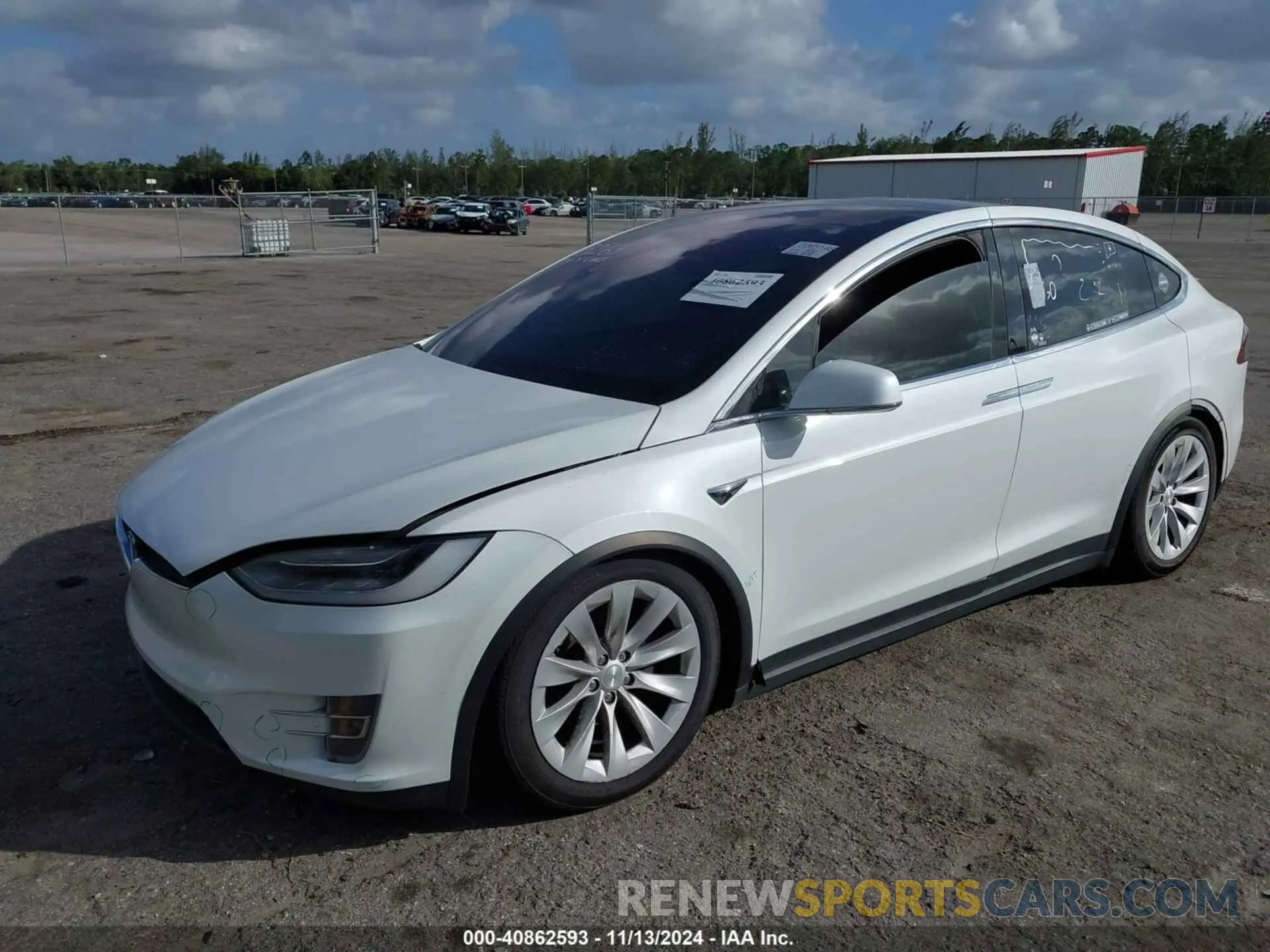 2 Photograph of a damaged car 5YJXCAE25MF323408 TESLA MODEL X 2021