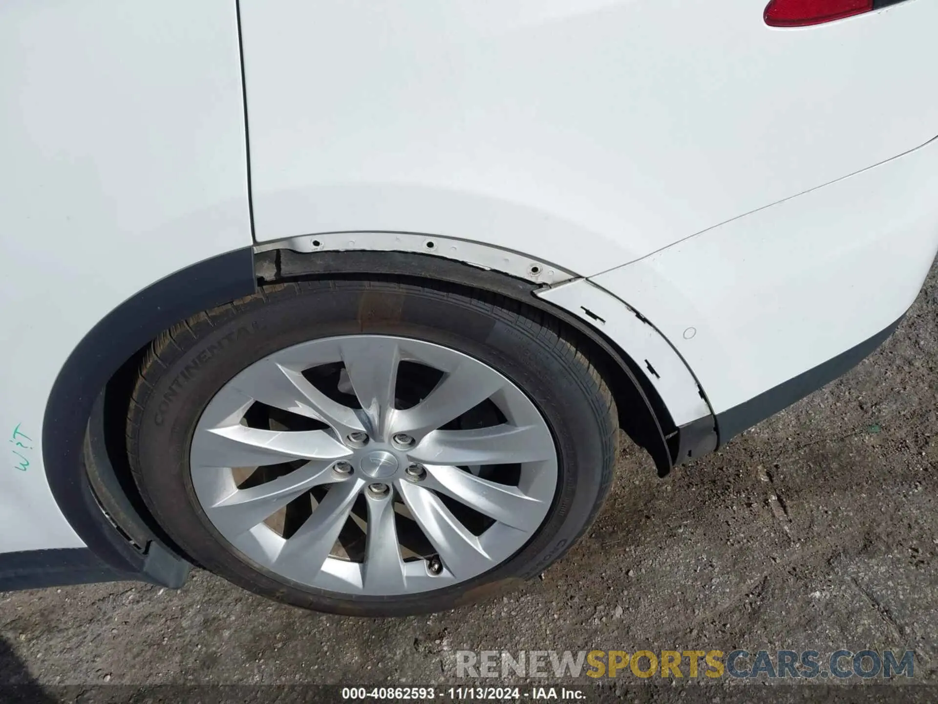 6 Photograph of a damaged car 5YJXCAE25MF323408 TESLA MODEL X 2021