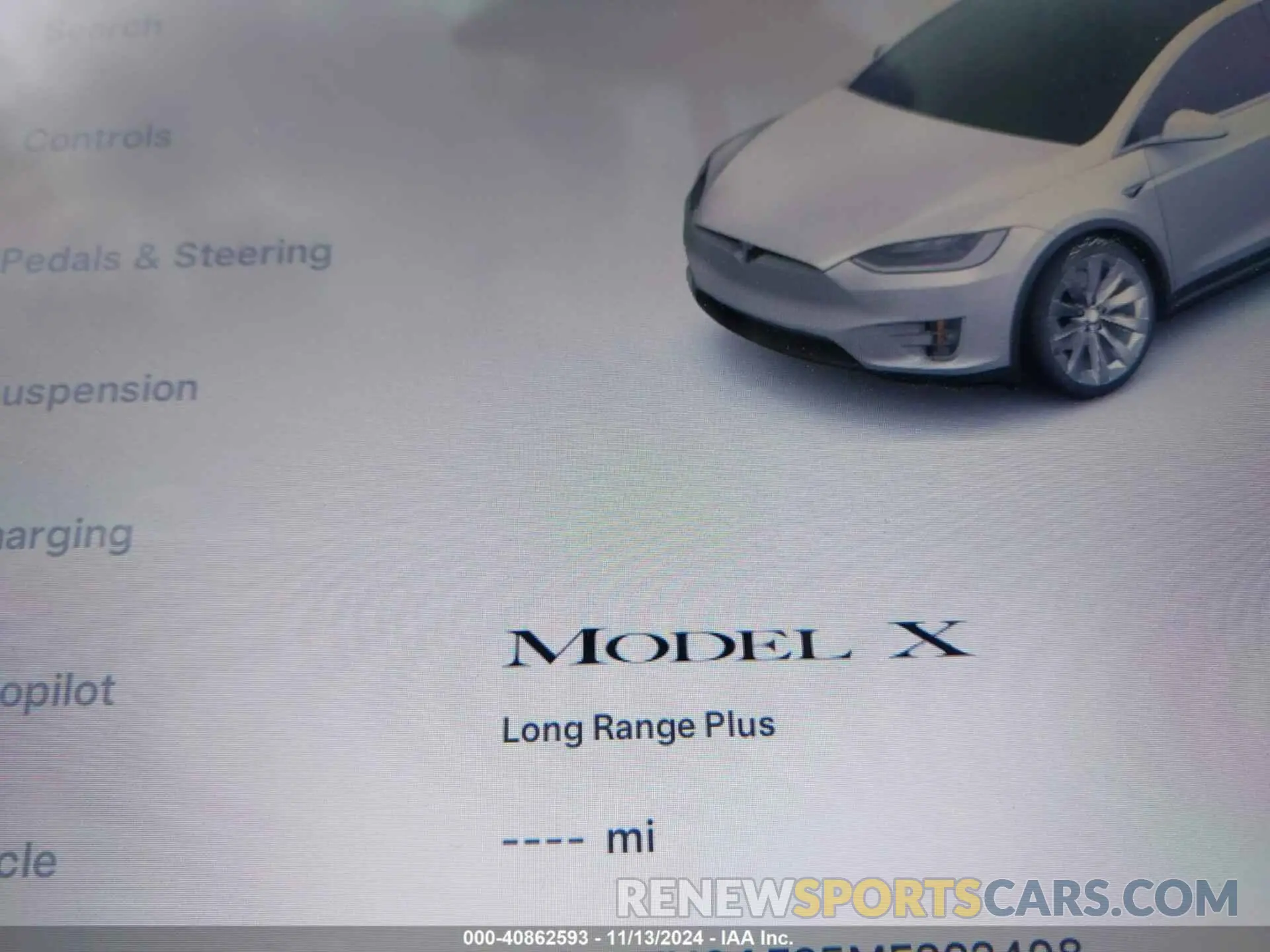 7 Photograph of a damaged car 5YJXCAE25MF323408 TESLA MODEL X 2021