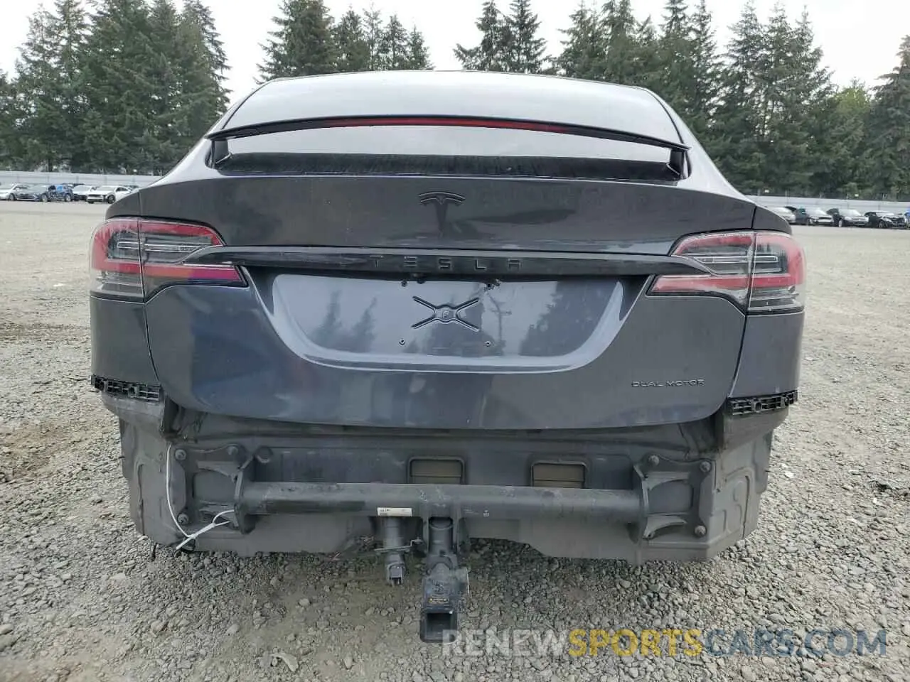 6 Photograph of a damaged car 5YJXCAE27MF322910 TESLA MODEL X 2021