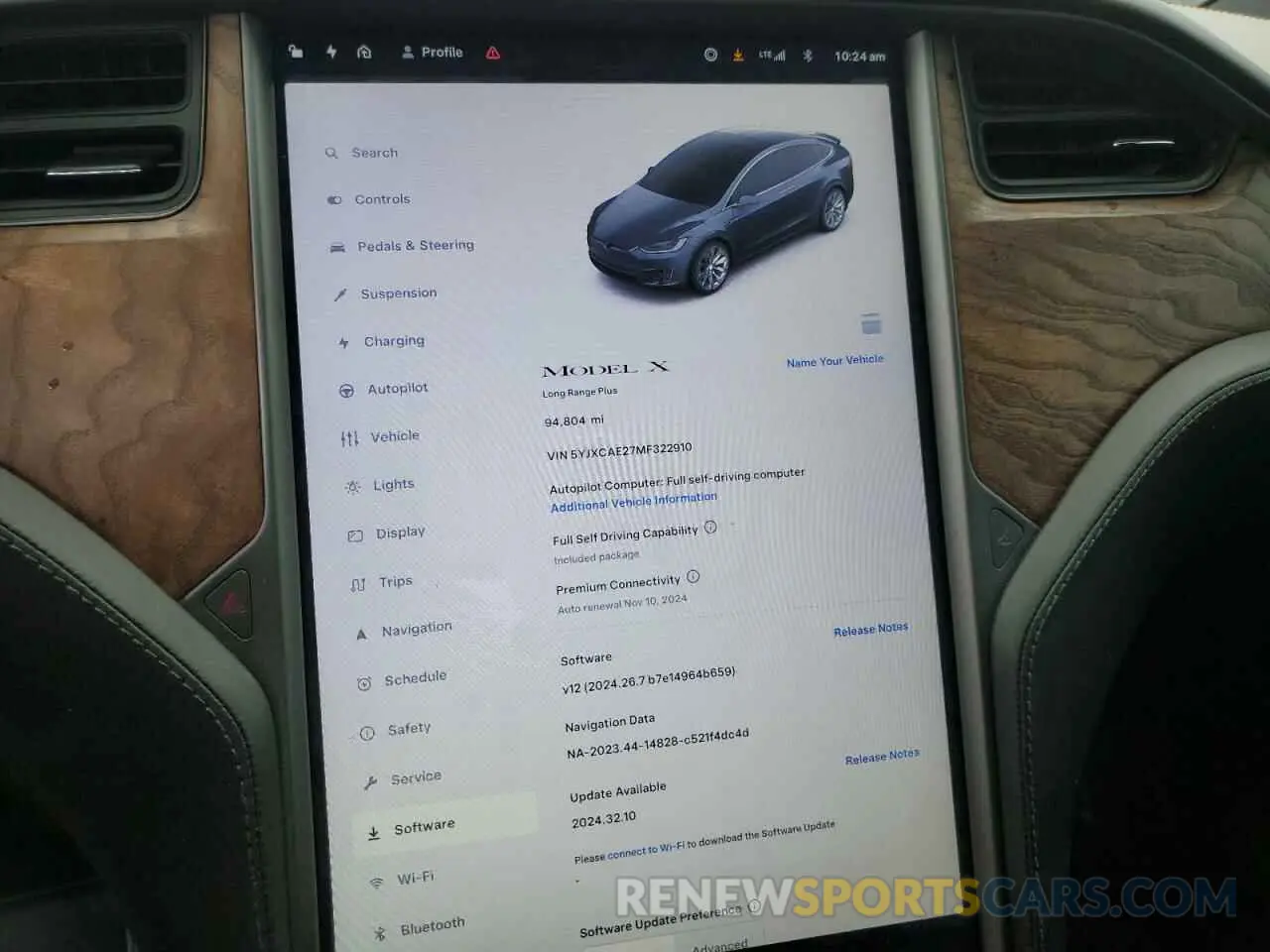9 Photograph of a damaged car 5YJXCAE27MF322910 TESLA MODEL X 2021