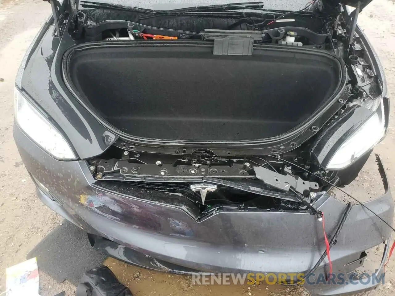 13 Photograph of a damaged car 5YJXCAE2XMF321430 TESLA MODEL X 2021