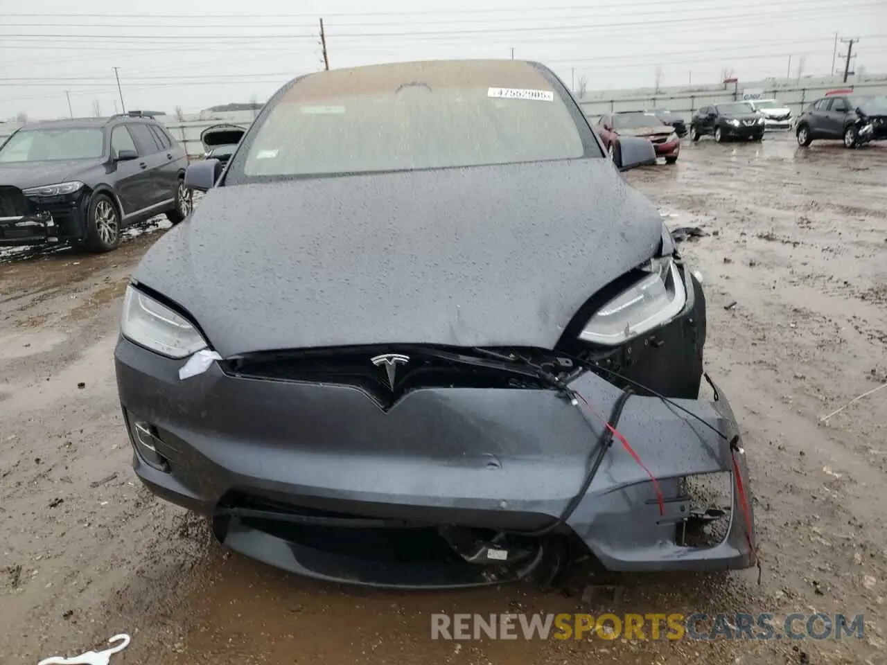 5 Photograph of a damaged car 5YJXCAE2XMF321430 TESLA MODEL X 2021