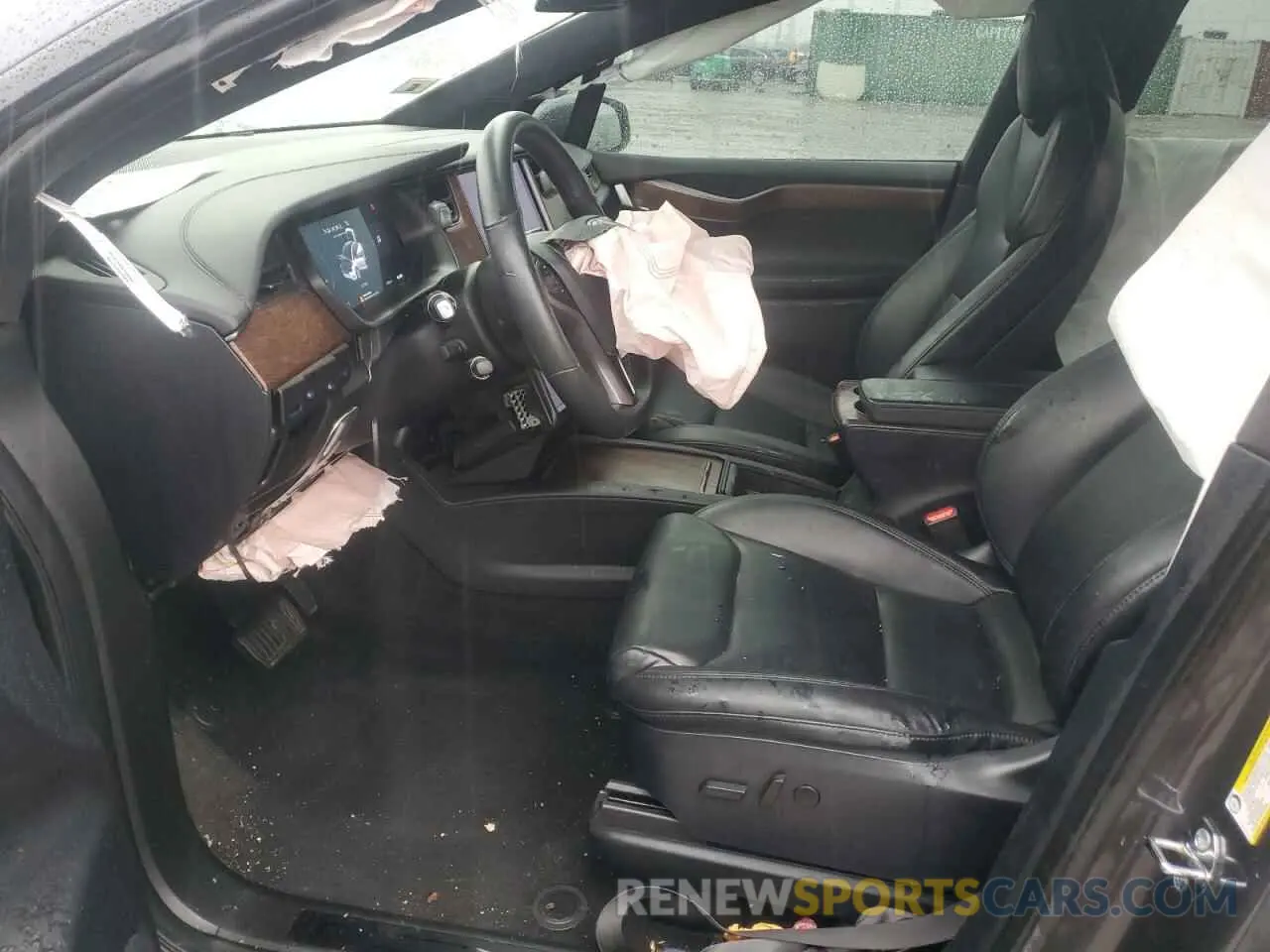 7 Photograph of a damaged car 5YJXCAE2XMF321430 TESLA MODEL X 2021