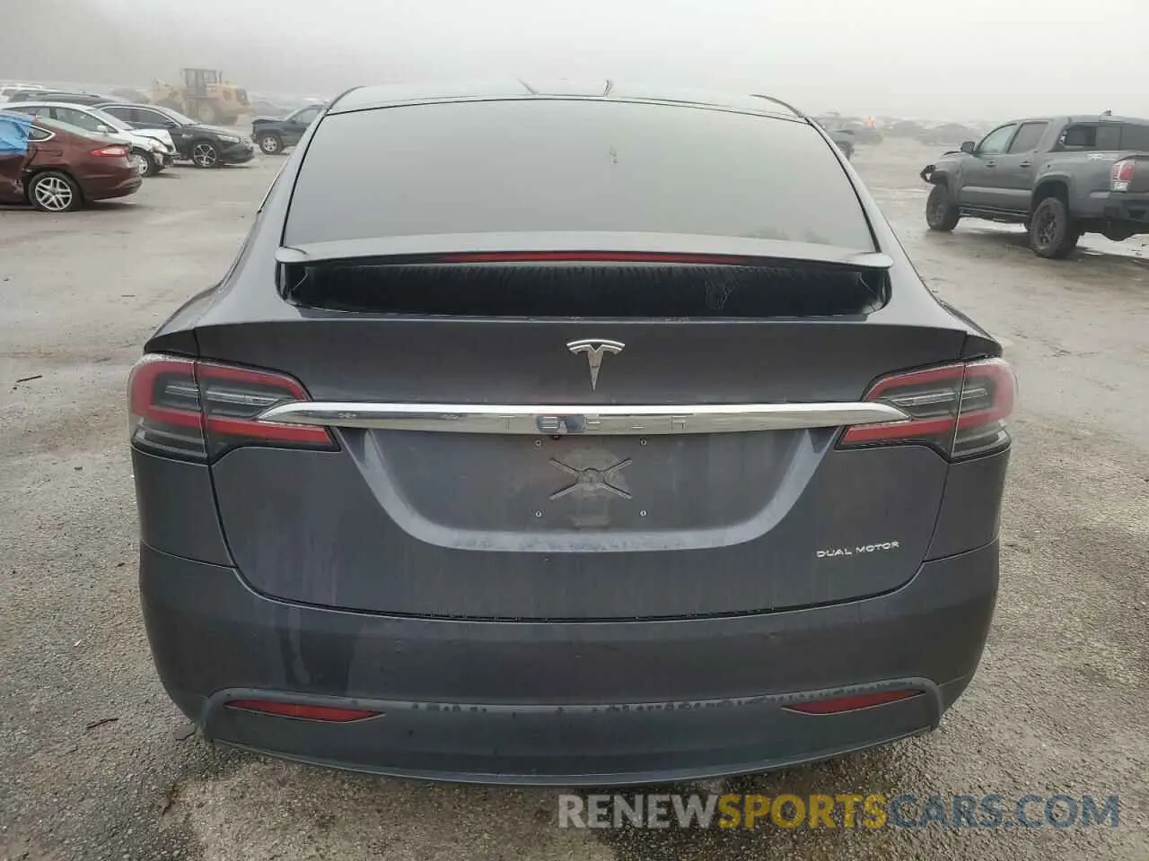 6 Photograph of a damaged car 5YJXCBE29MF323031 TESLA MODEL X 2021