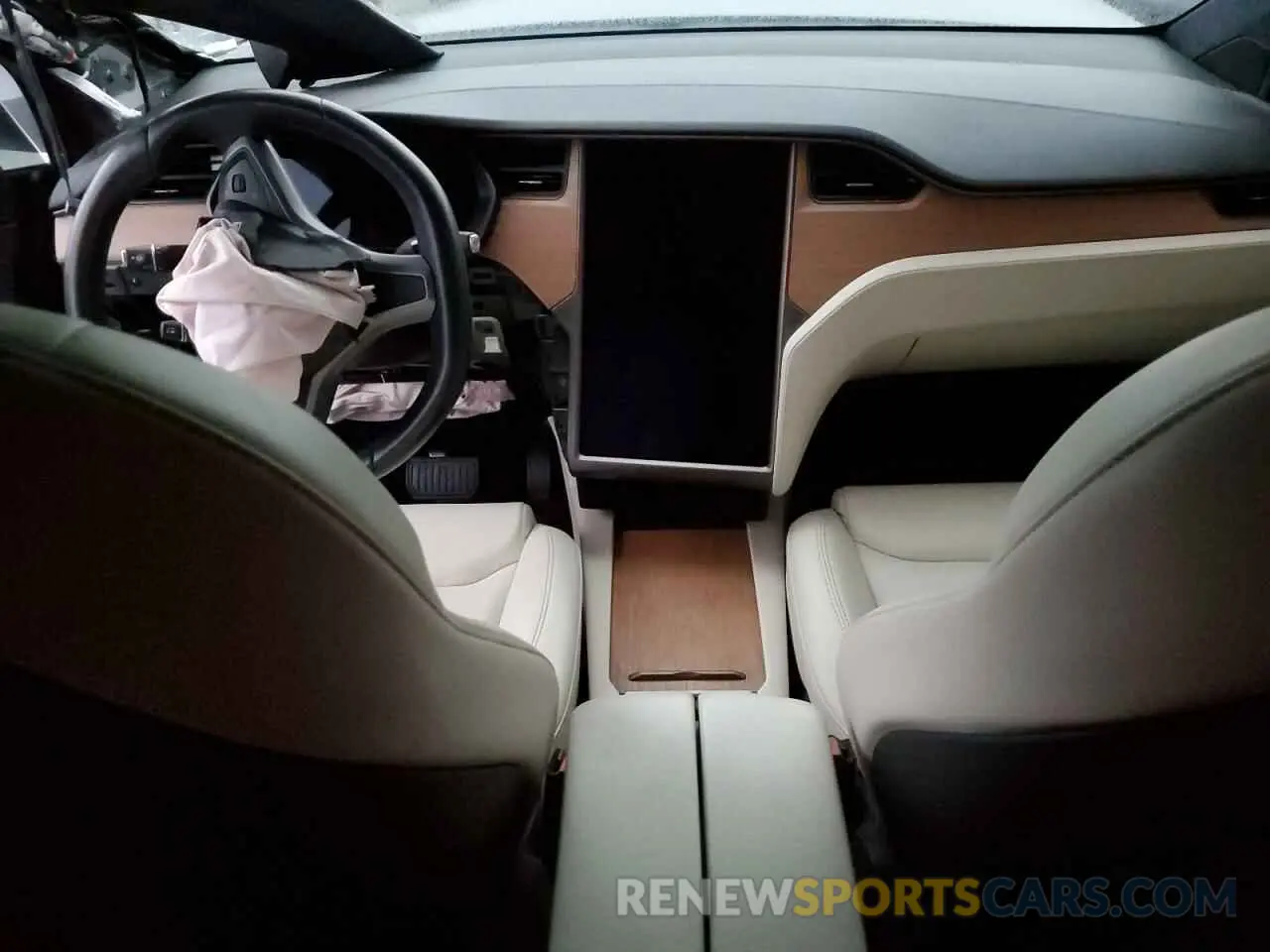 8 Photograph of a damaged car 5YJXCBE29MF323031 TESLA MODEL X 2021