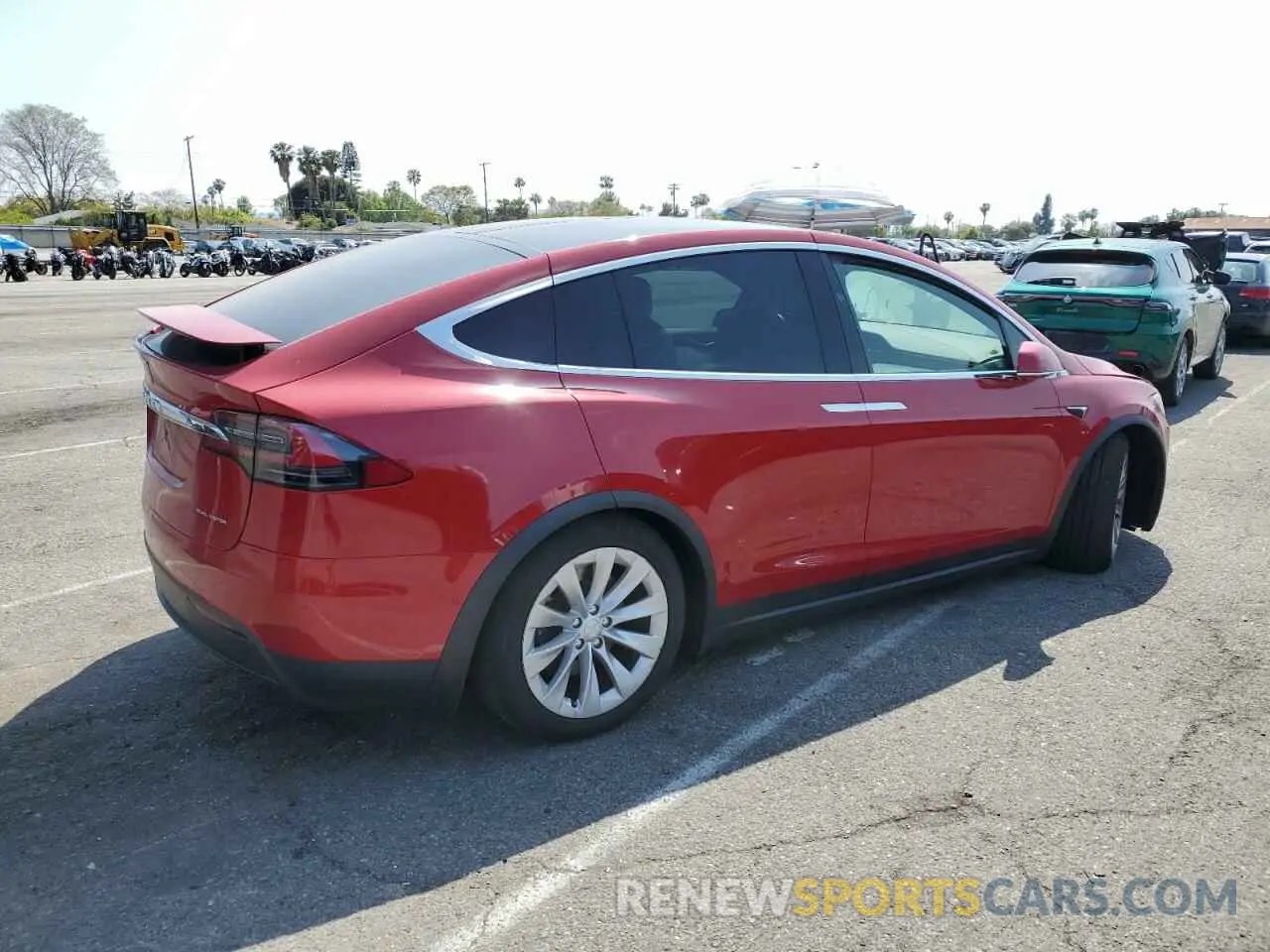 3 Photograph of a damaged car 5YJXCBE29MF325197 TESLA MODEL X 2021