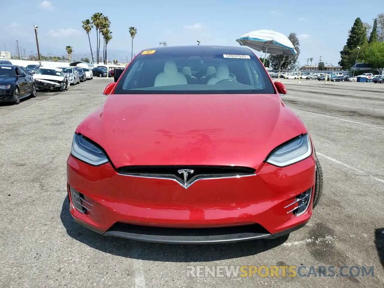 5 Photograph of a damaged car 5YJXCBE29MF325197 TESLA MODEL X 2021