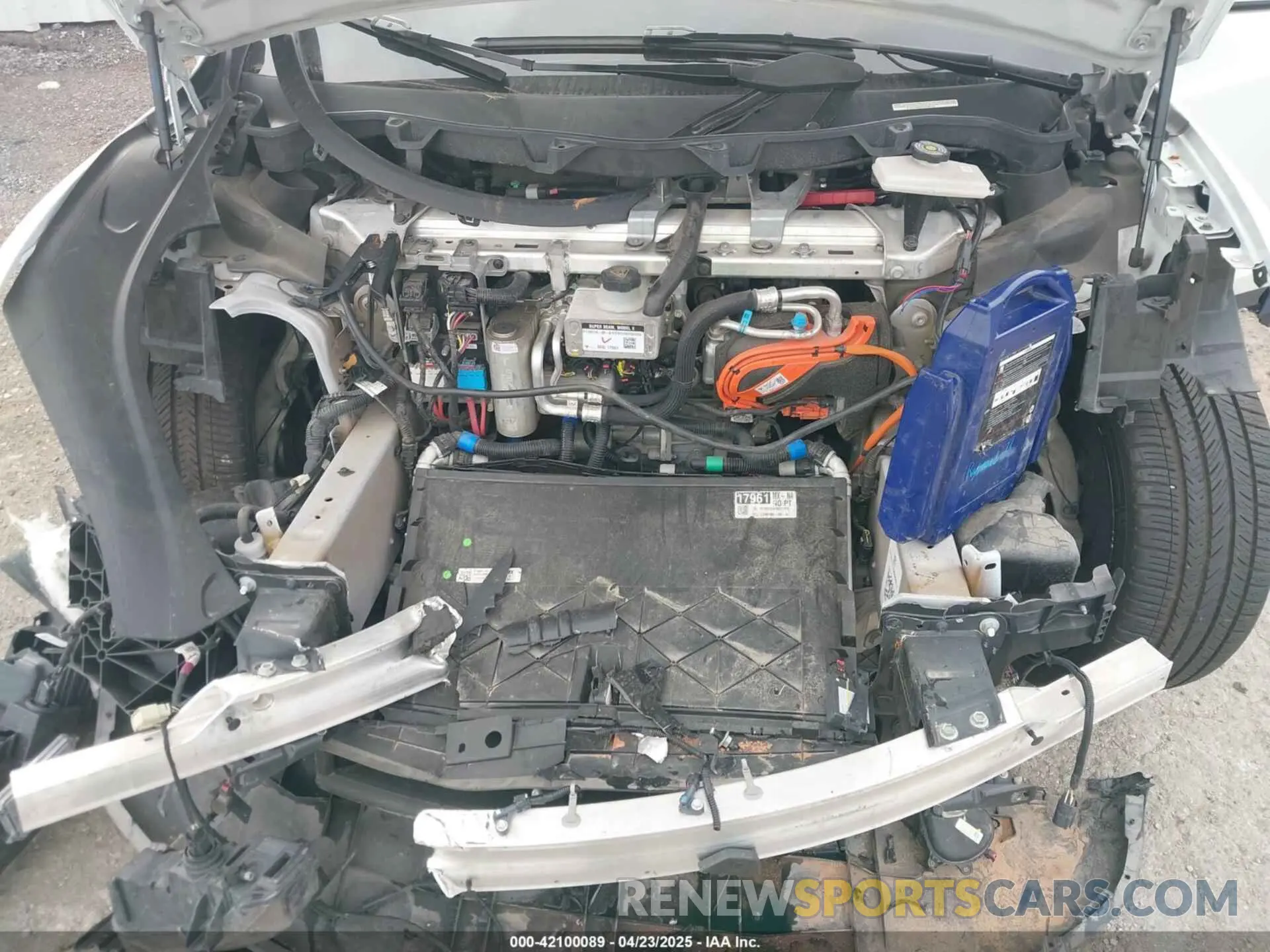 10 Photograph of a damaged car 5YJXCBE51MF326418 TESLA MODEL X 2021