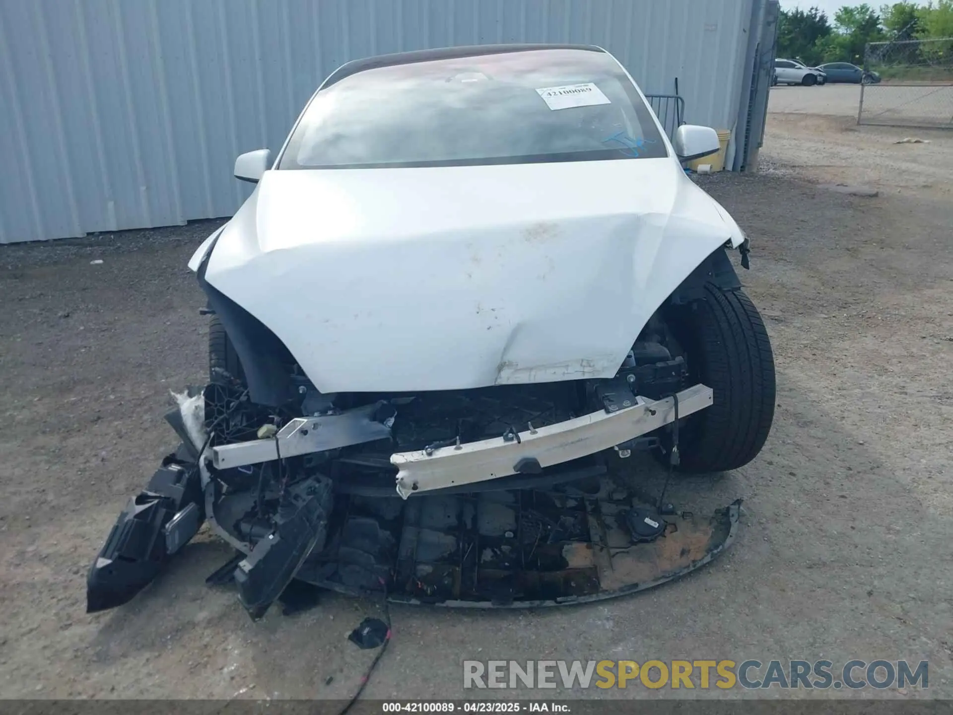 12 Photograph of a damaged car 5YJXCBE51MF326418 TESLA MODEL X 2021