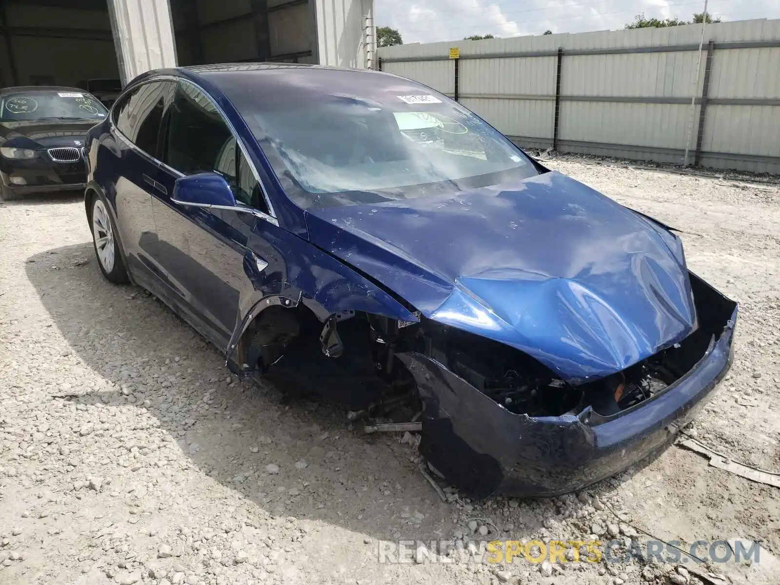 1 Photograph of a damaged car 5YJXCDE20MF322104 TESLA MODEL X 2021