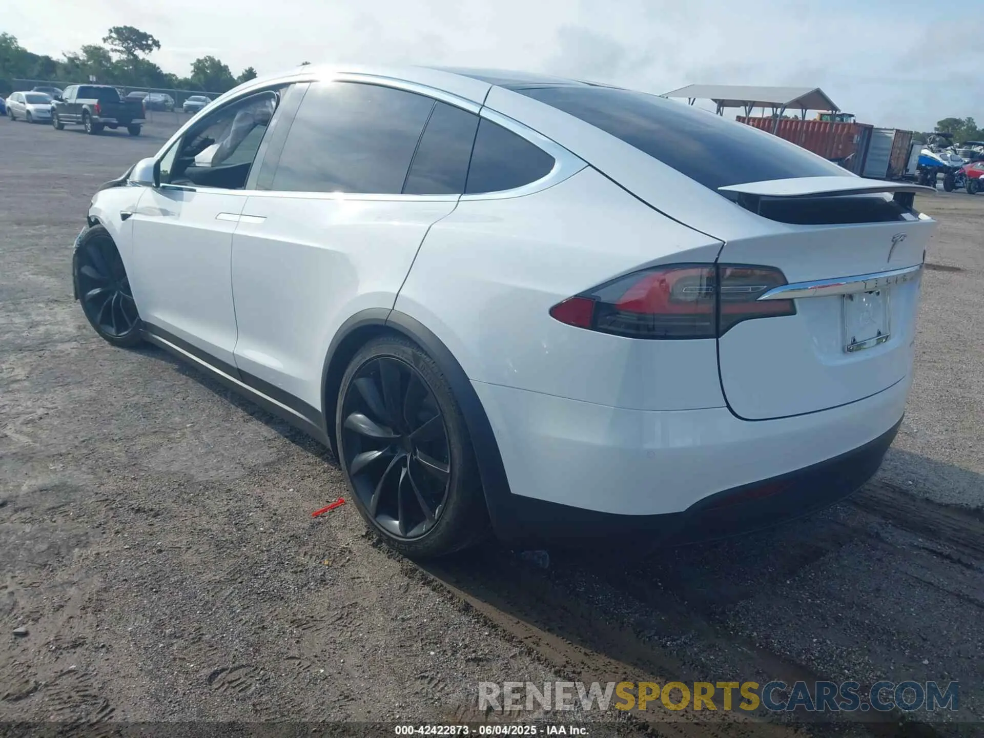 3 Photograph of a damaged car 5YJXCDE21MF319681 TESLA MODEL X 2021