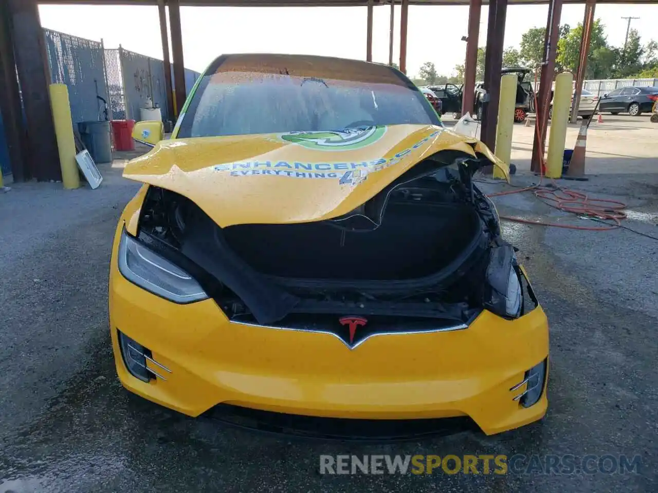 5 Photograph of a damaged car 5YJXCDE21MF325092 TESLA MODEL X 2021