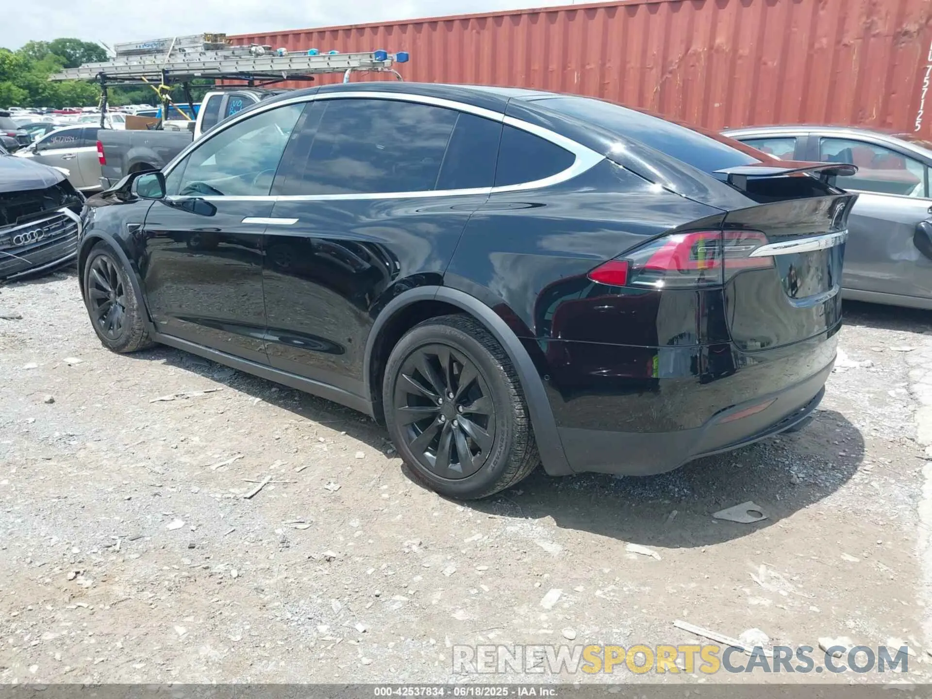 3 Photograph of a damaged car 5YJXCDE22MF320841 TESLA MODEL X 2021