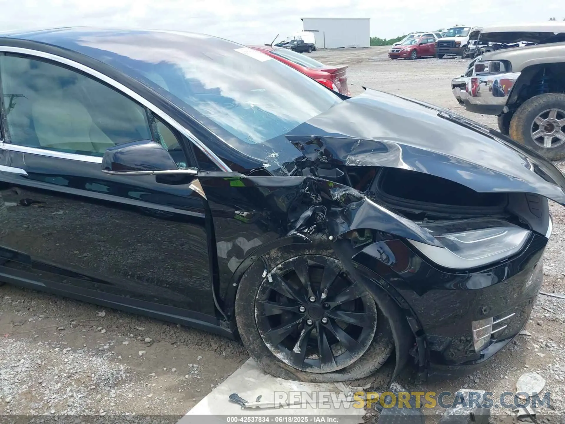 6 Photograph of a damaged car 5YJXCDE22MF320841 TESLA MODEL X 2021