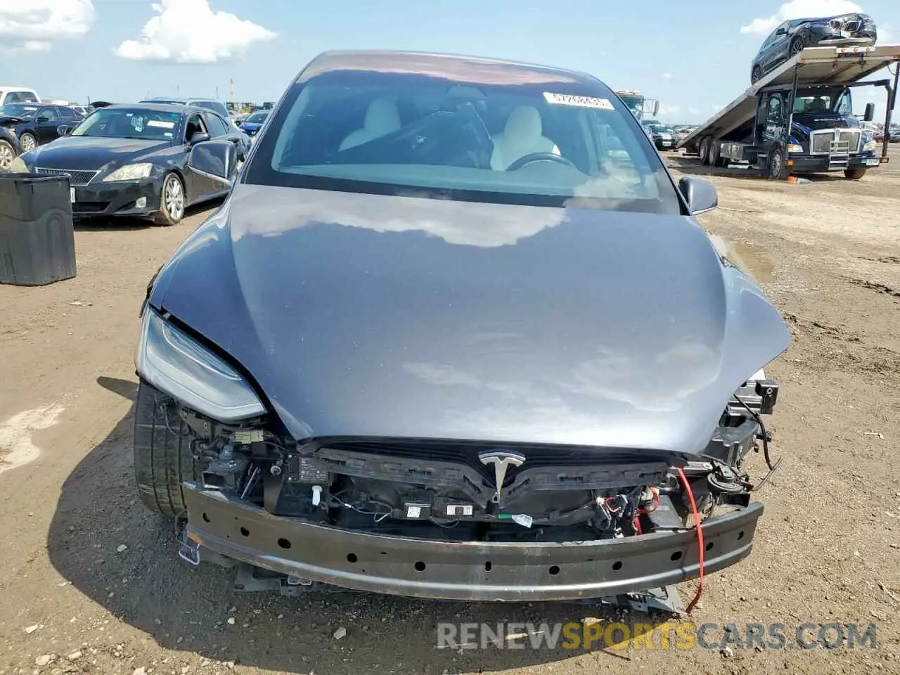 5 Photograph of a damaged car 5YJXCDE28MF322139 TESLA MODEL X 2021