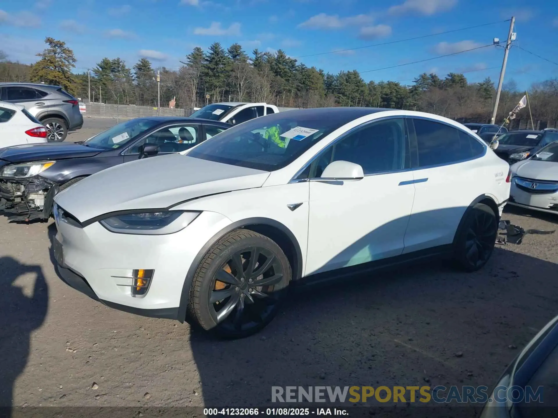 15 Photograph of a damaged car 5YJXCDE29MF316169 TESLA MODEL X 2021