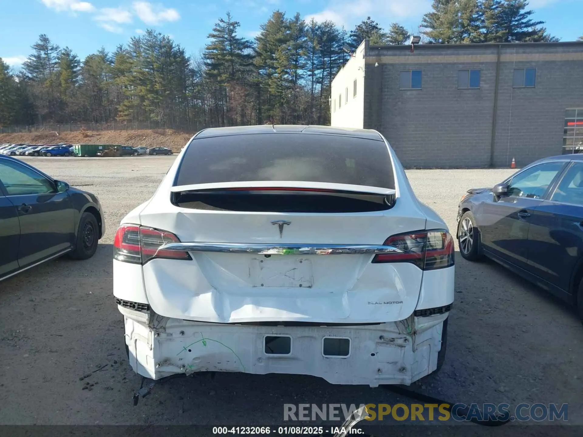 17 Photograph of a damaged car 5YJXCDE29MF316169 TESLA MODEL X 2021