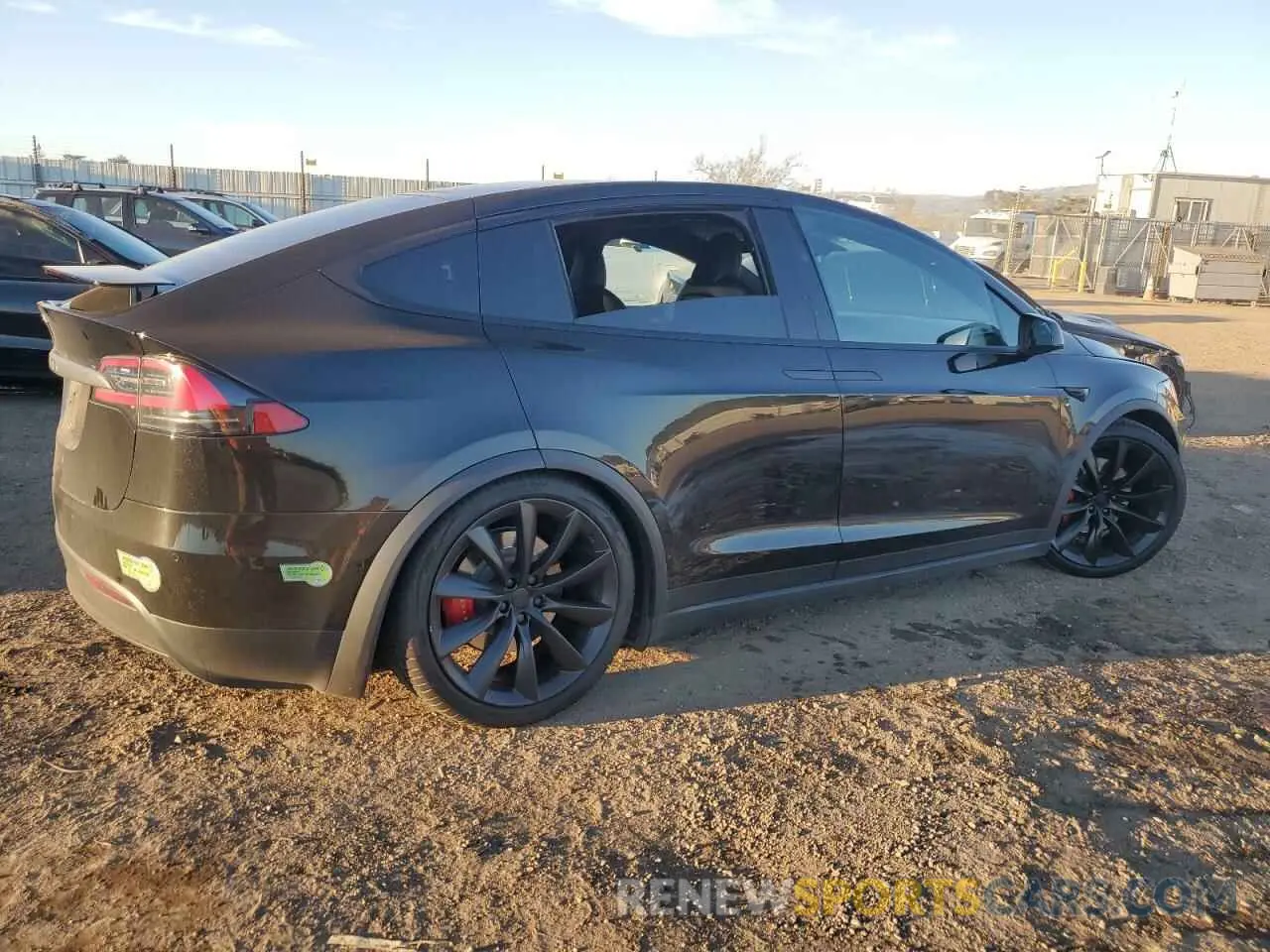 3 Photograph of a damaged car 5YJXCDE42MF319772 TESLA MODEL X 2021