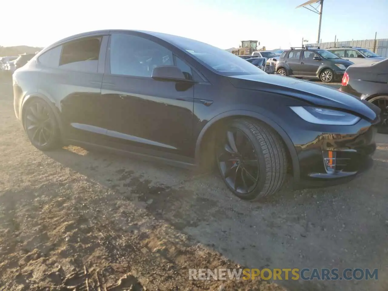 4 Photograph of a damaged car 5YJXCDE42MF319772 TESLA MODEL X 2021