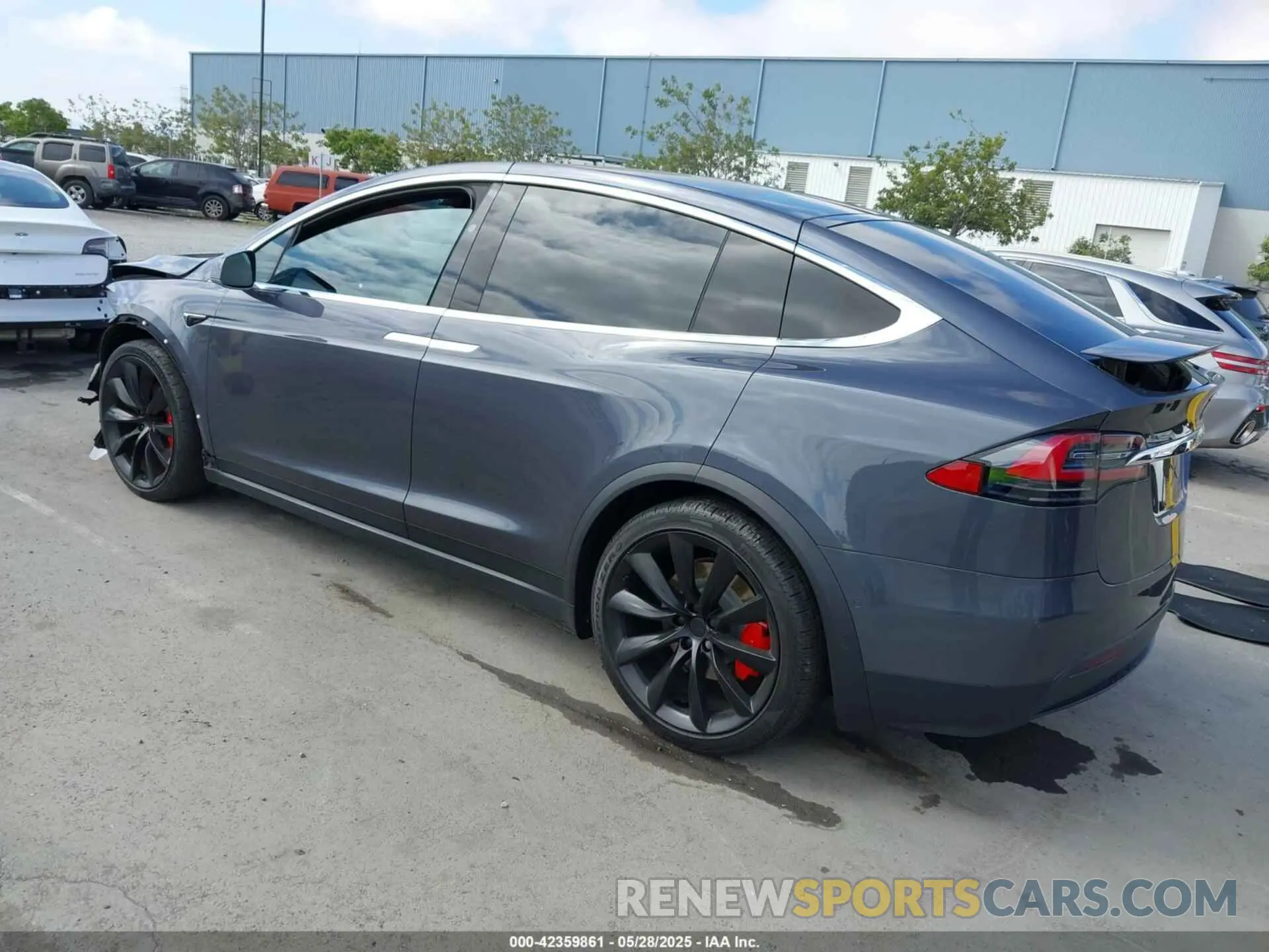 3 Photograph of a damaged car 5YJXCDE42MF320839 TESLA MODEL X 2021
