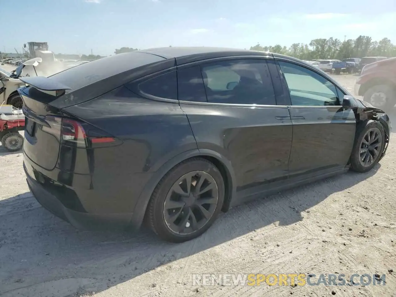 3 Photograph of a damaged car 7SAXCAE50NF358873 TESLA MODEL X 2022