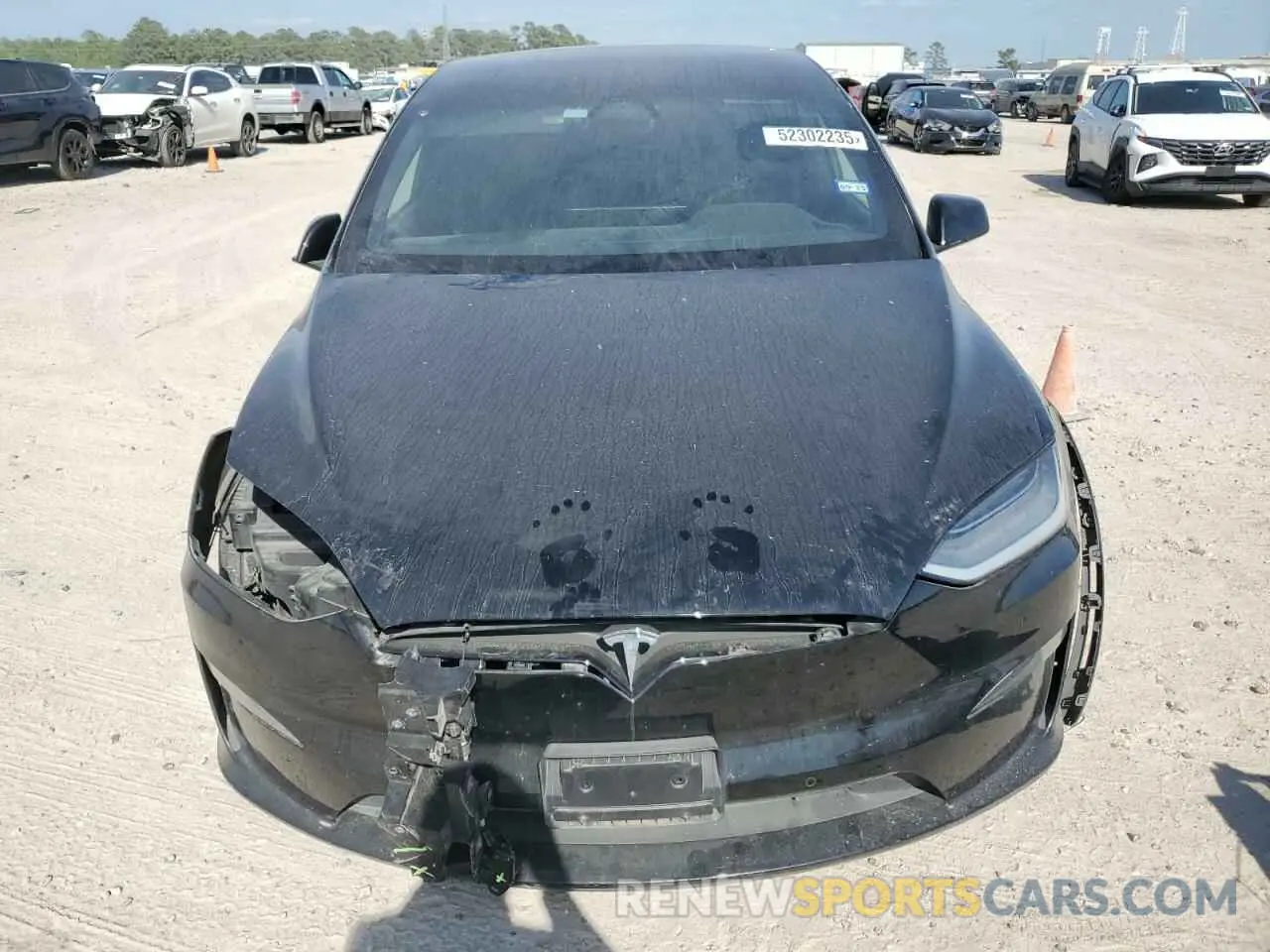 5 Photograph of a damaged car 7SAXCAE50NF358873 TESLA MODEL X 2022