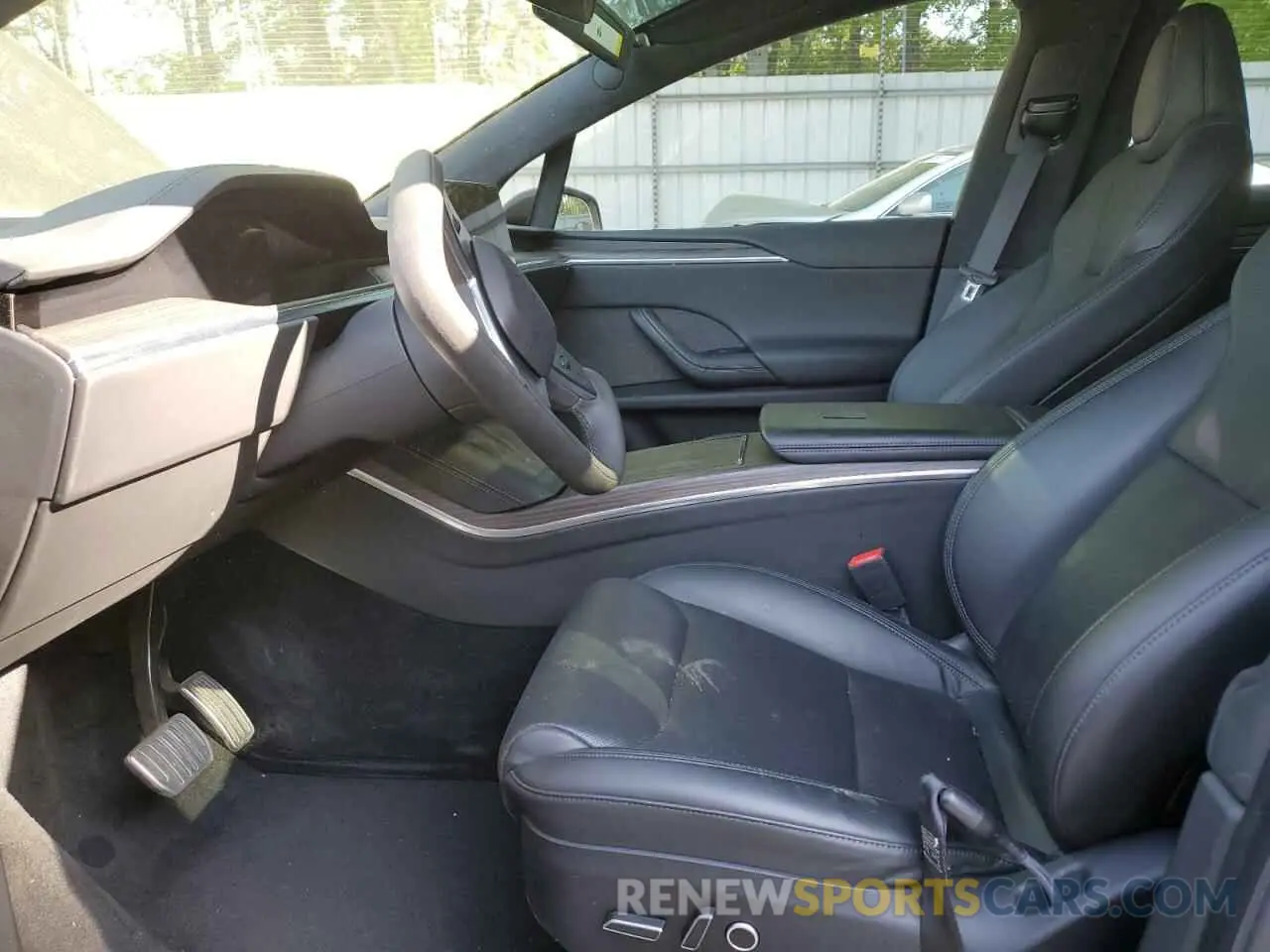 7 Photograph of a damaged car 7SAXCAE53NF357197 TESLA MODEL X 2022