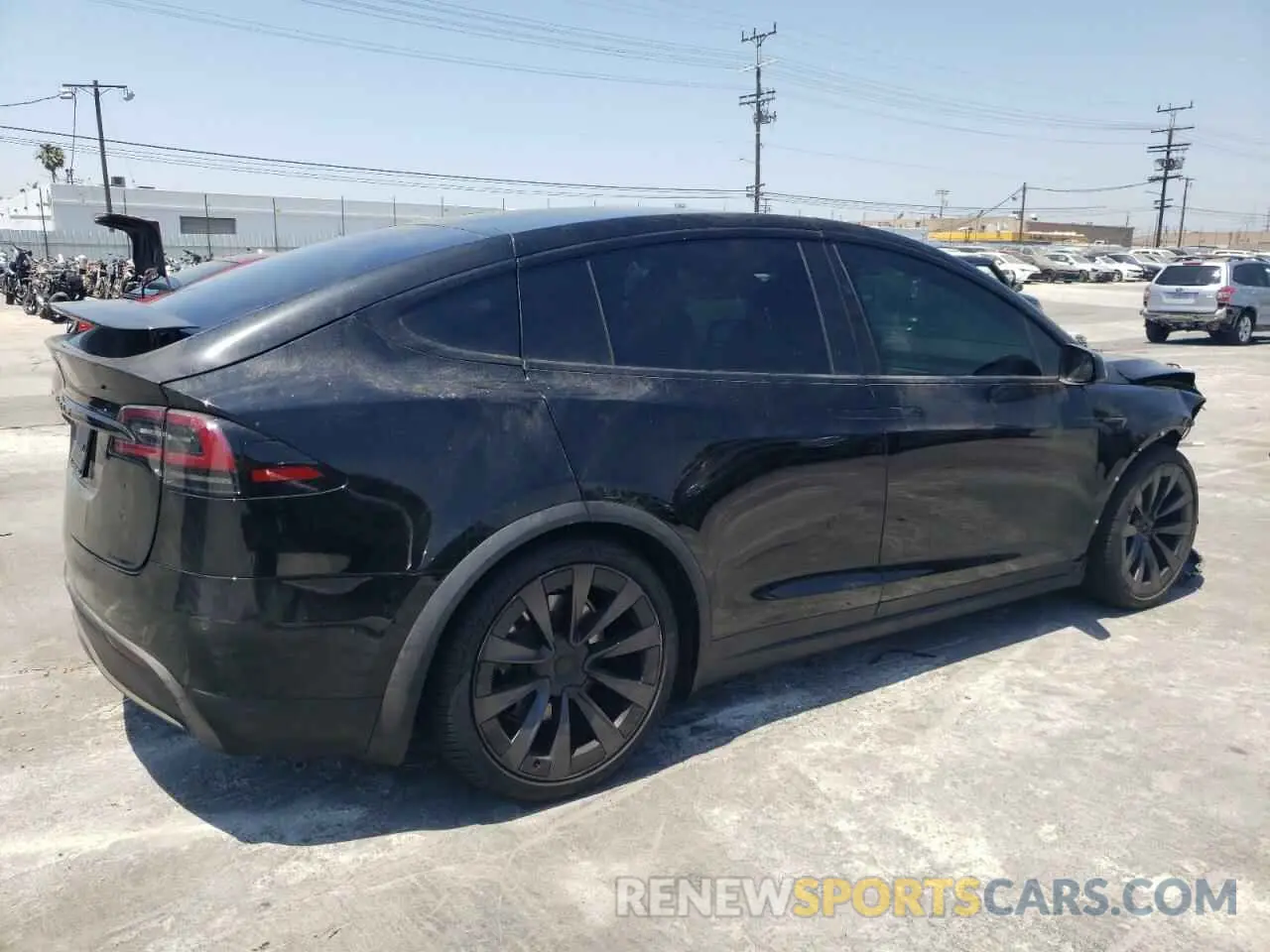 3 Photograph of a damaged car 7SAXCAE53NF359967 TESLA MODEL X 2022