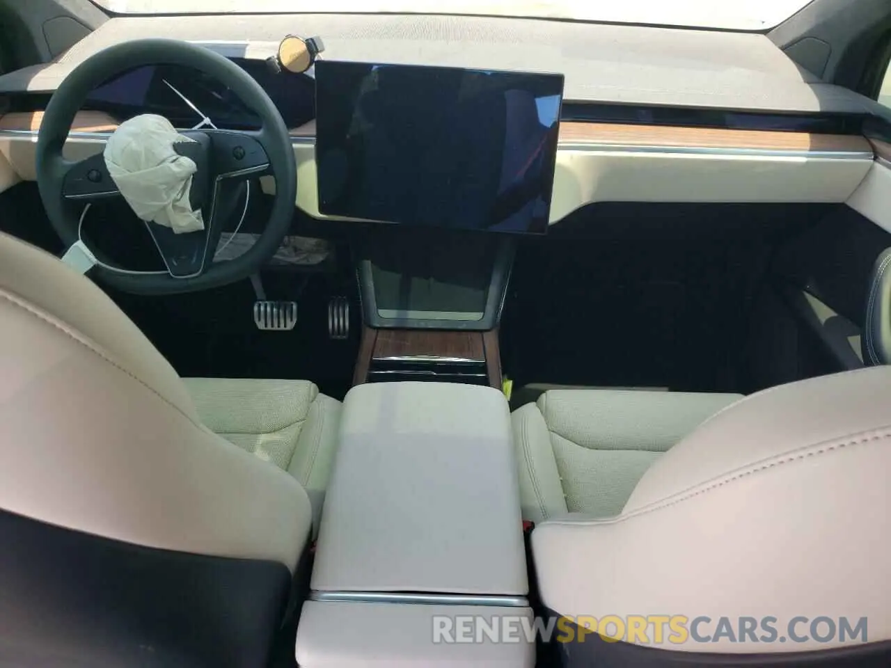 8 Photograph of a damaged car 7SAXCAE53NF359967 TESLA MODEL X 2022