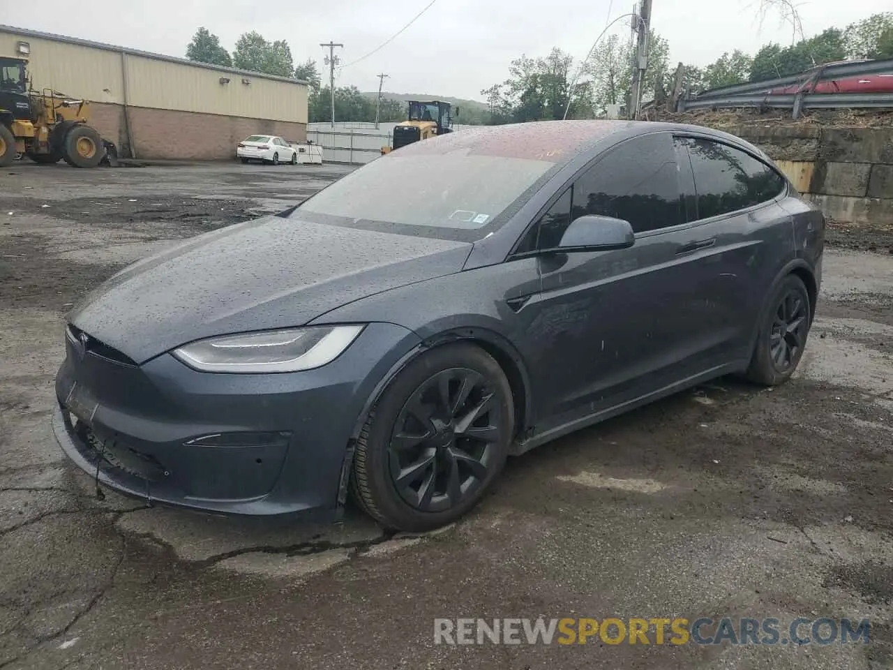 1 Photograph of a damaged car 7SAXCAE54NF358150 TESLA MODEL X 2022