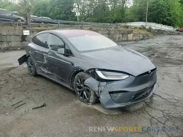 14 Photograph of a damaged car 7SAXCAE54NF358150 TESLA MODEL X 2022