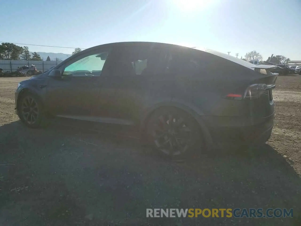 2 Photograph of a damaged car 7SAXCAE54NF359461 TESLA MODEL X 2022