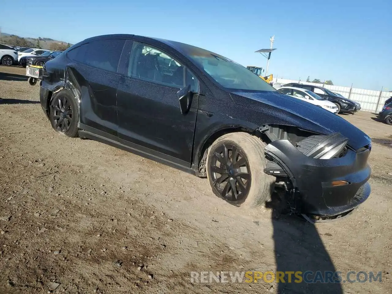 4 Photograph of a damaged car 7SAXCAE54NF359461 TESLA MODEL X 2022