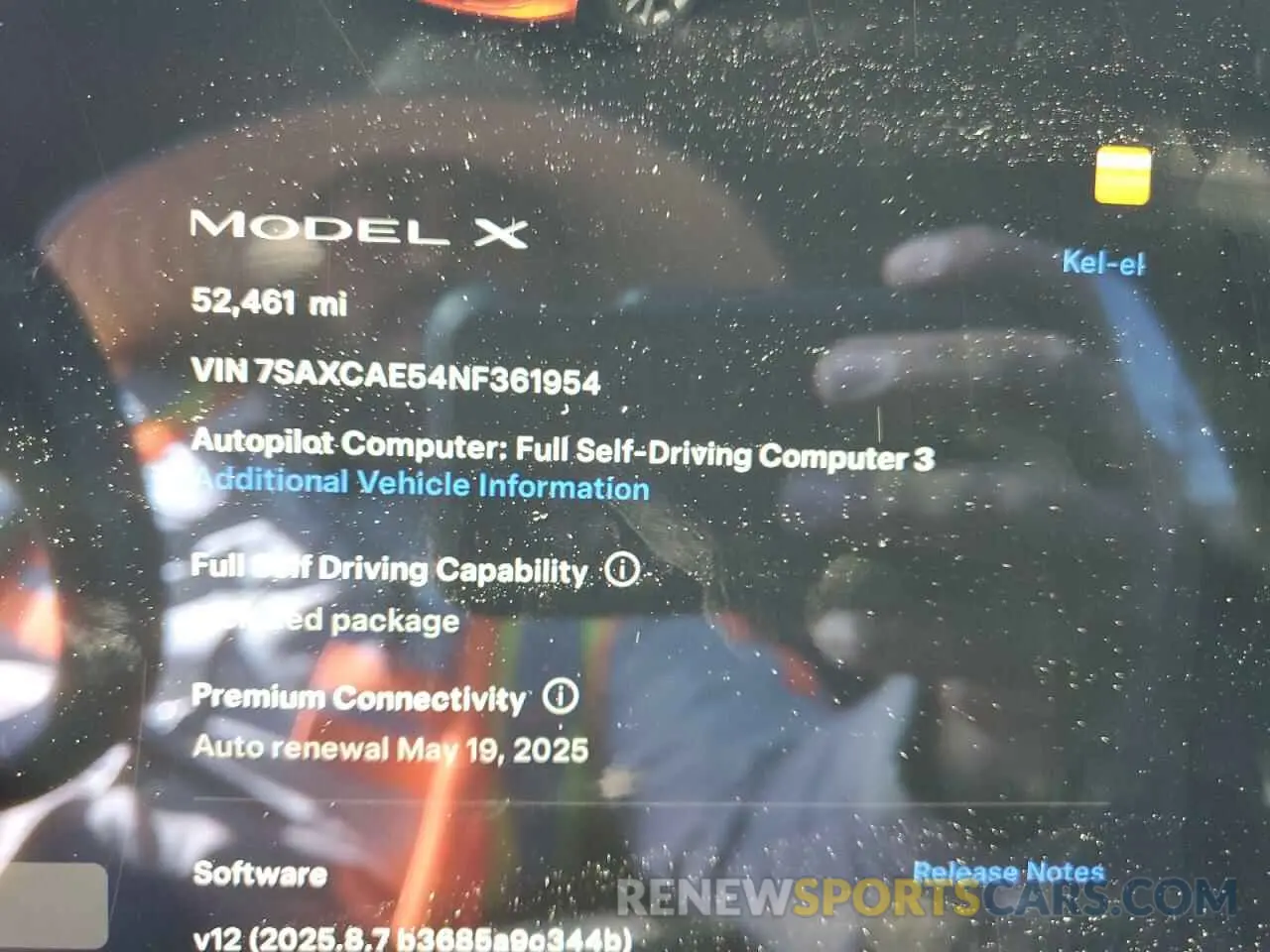 9 Photograph of a damaged car 7SAXCAE54NF361954 TESLA MODEL X 2022
