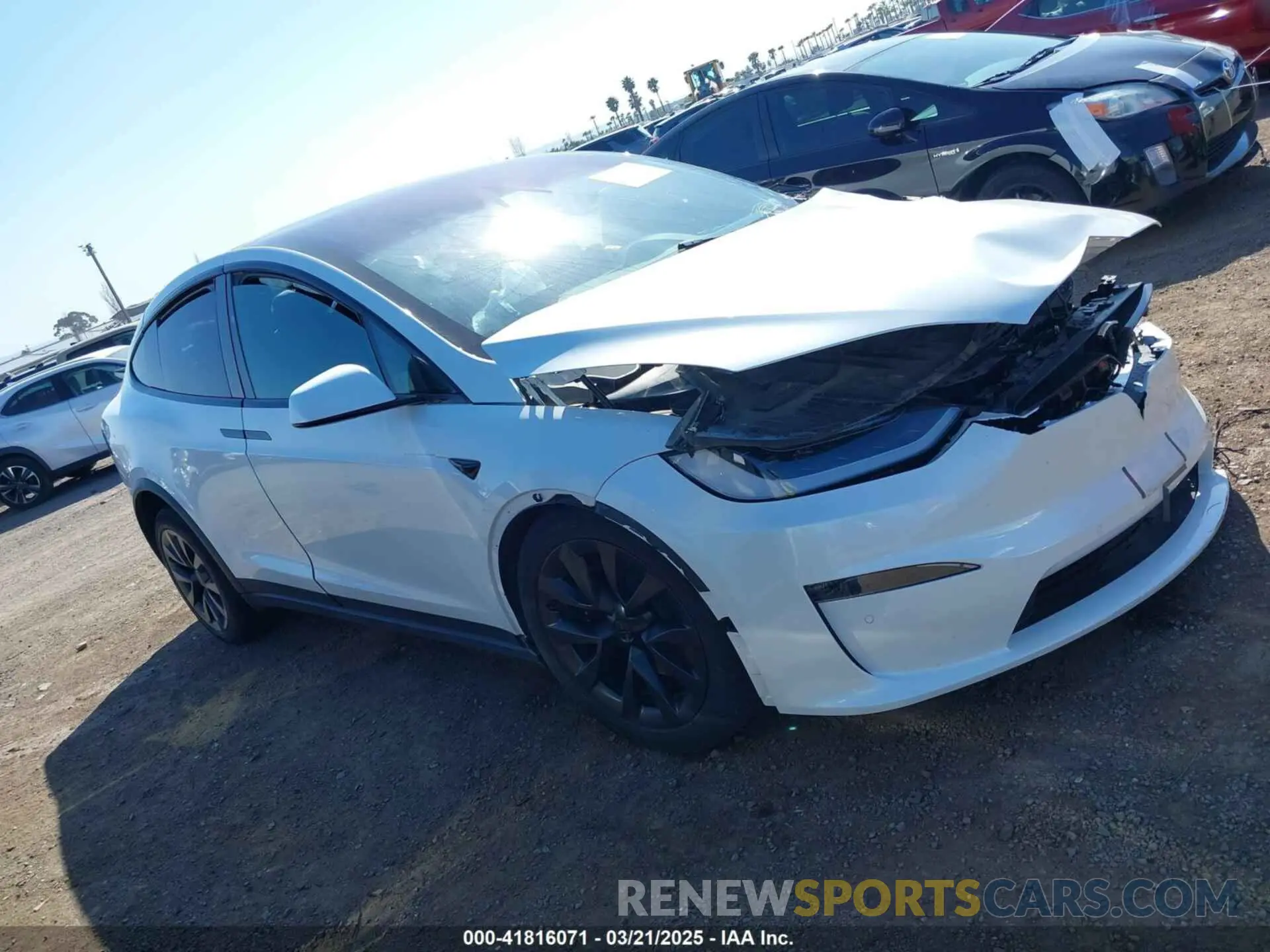 12 Photograph of a damaged car 7SAXCAE55NF349828 TESLA MODEL X 2022